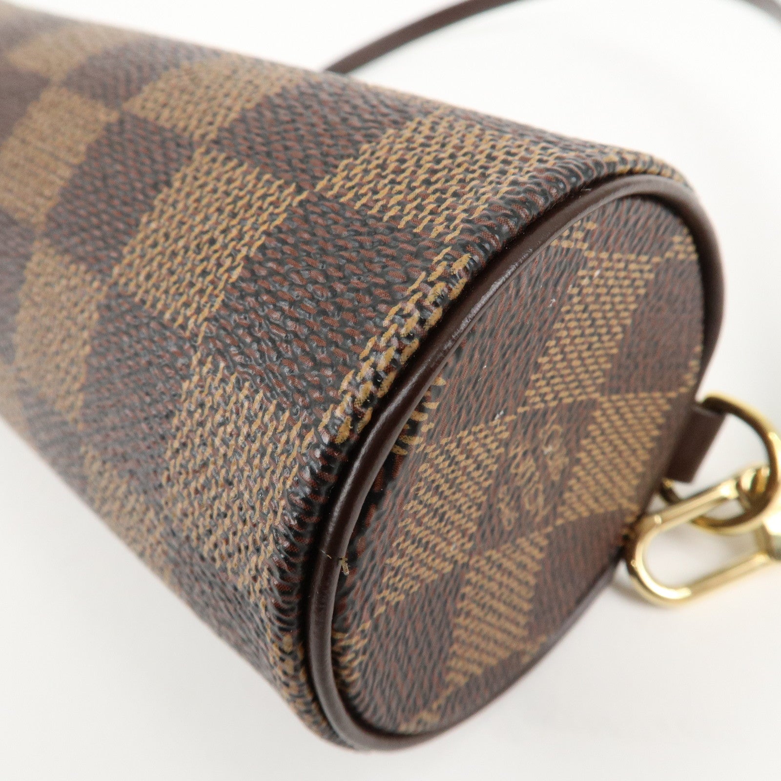 Louis Vuitton Damier Pouch for Papillon Bag Mini Bag Brown Used