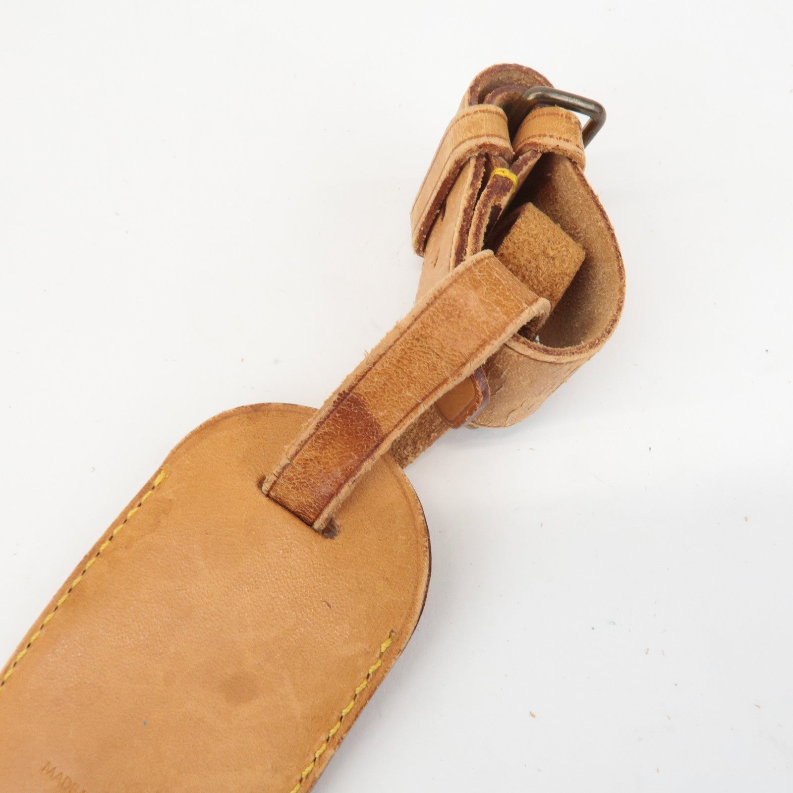 Louis Vuitton Set of 20 Leather Name Tag & Poignet Natural Used