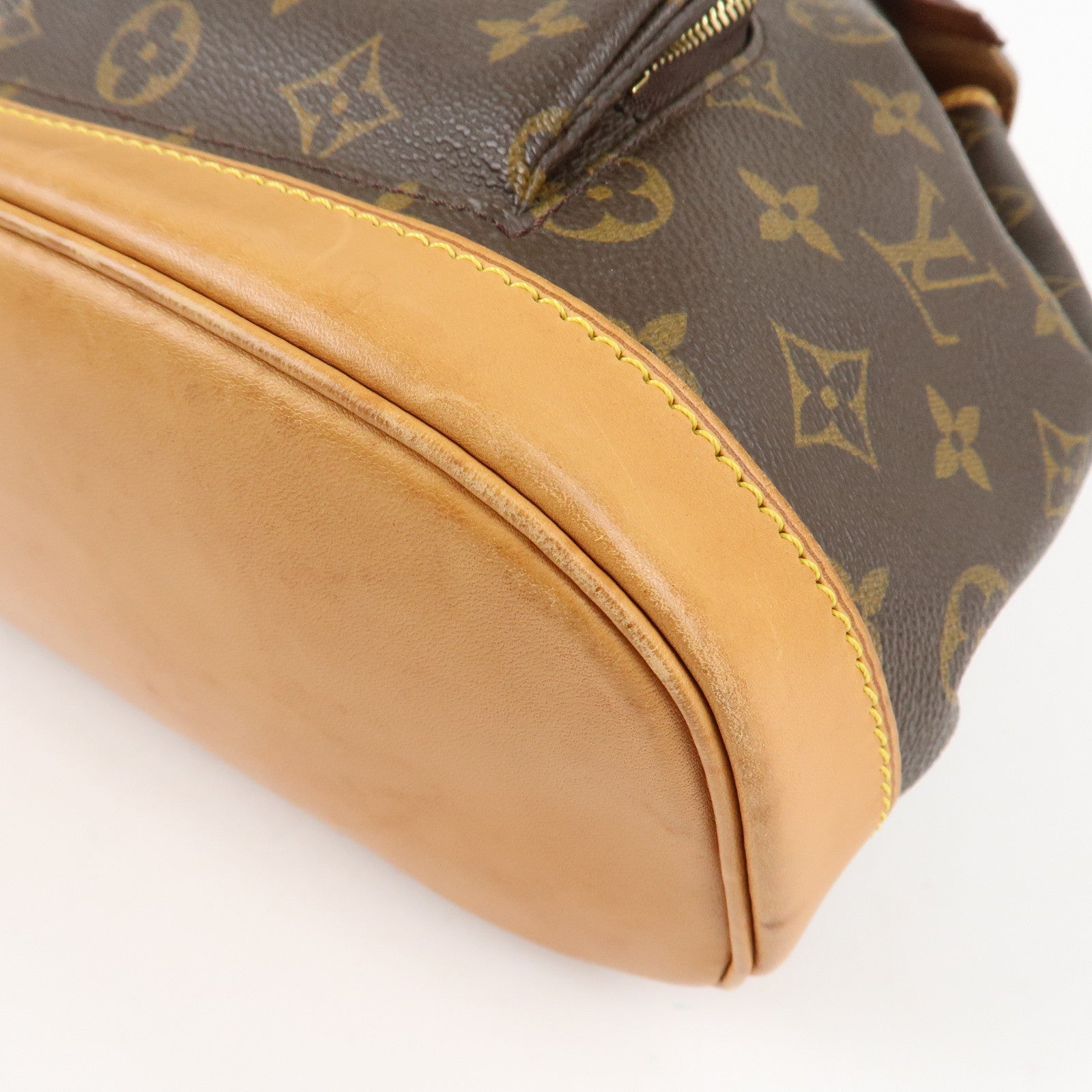 Louis Vuitton Monogram Montsouris MM Back Pack Bag M51136 Used