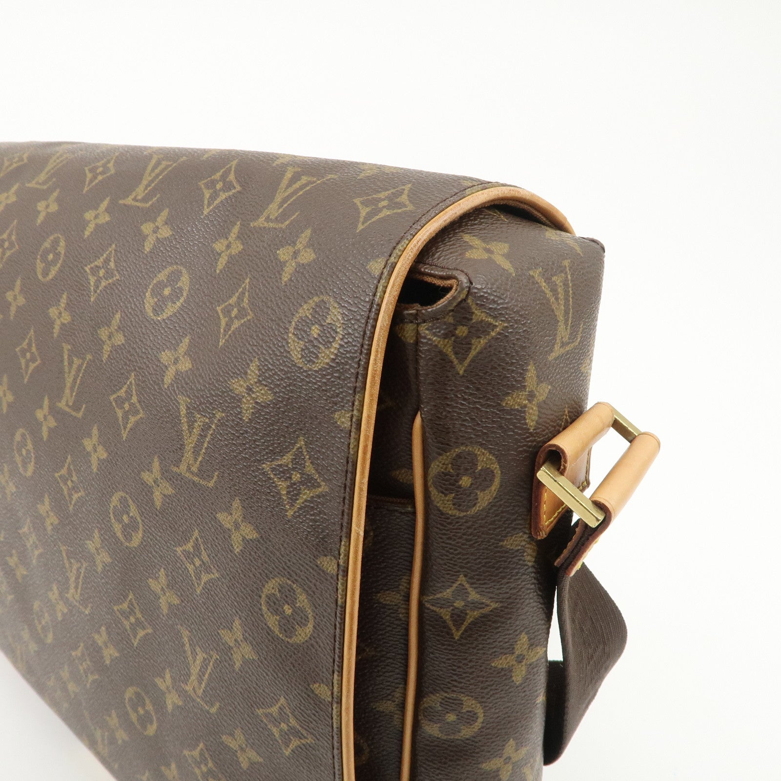 Louis Vuitton Monogram Abbesses Messenger Bag Brown M45257 Used