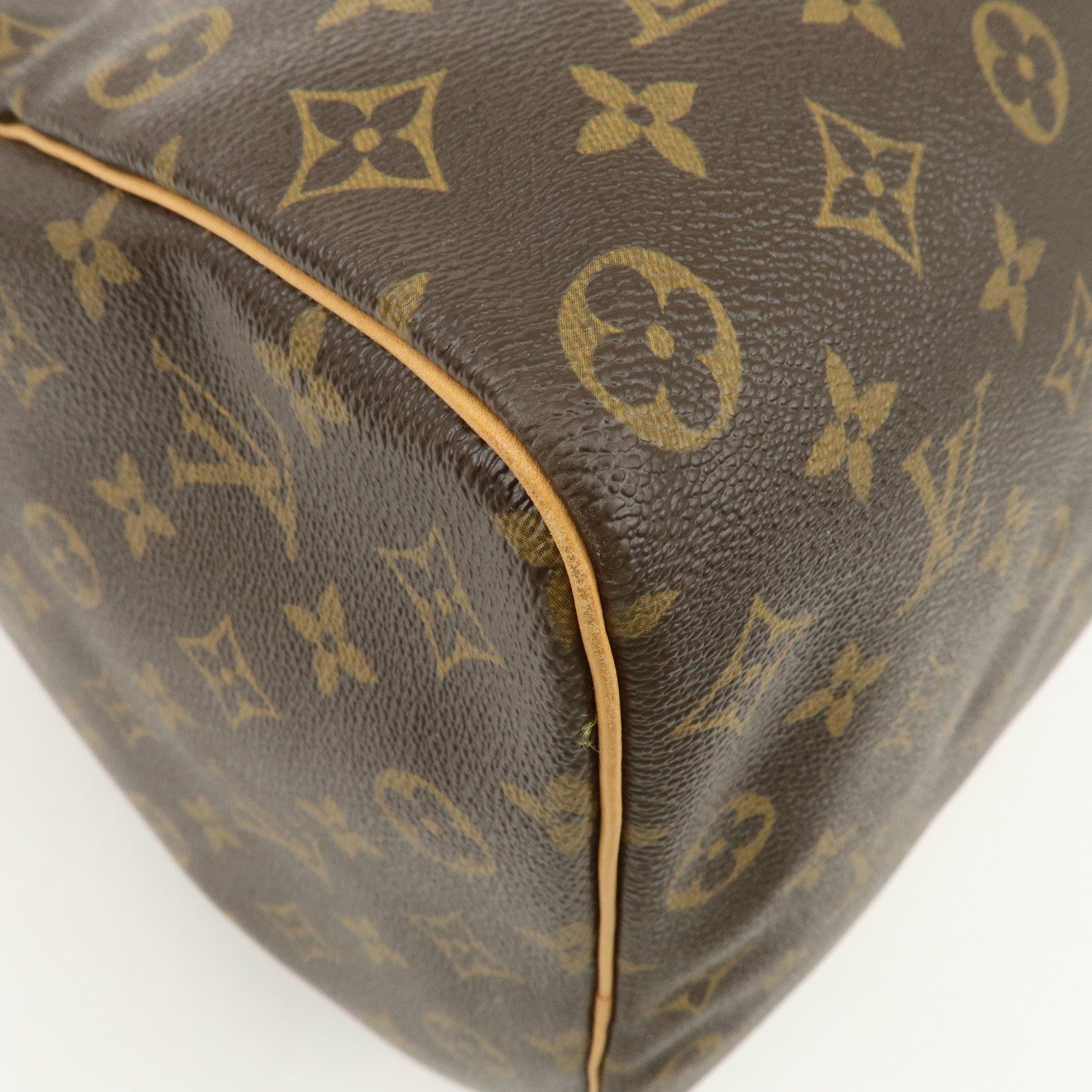 Louis Vuitton Monogram Keep All 50 Boston Bag Brown M41426 Used