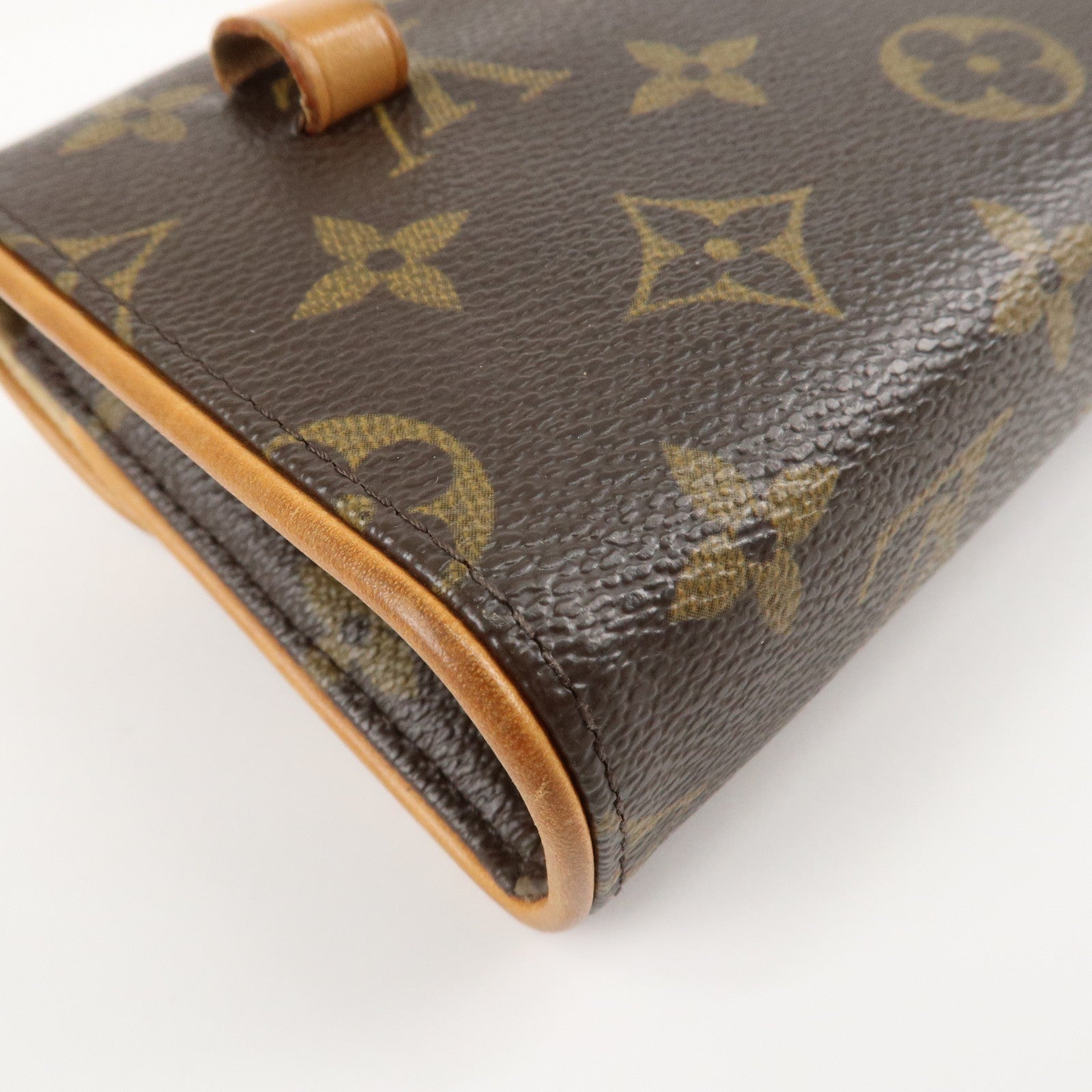 Louis Vuitton Monogram Pochette Florentine Waist Bag BeltXS M51855 Used