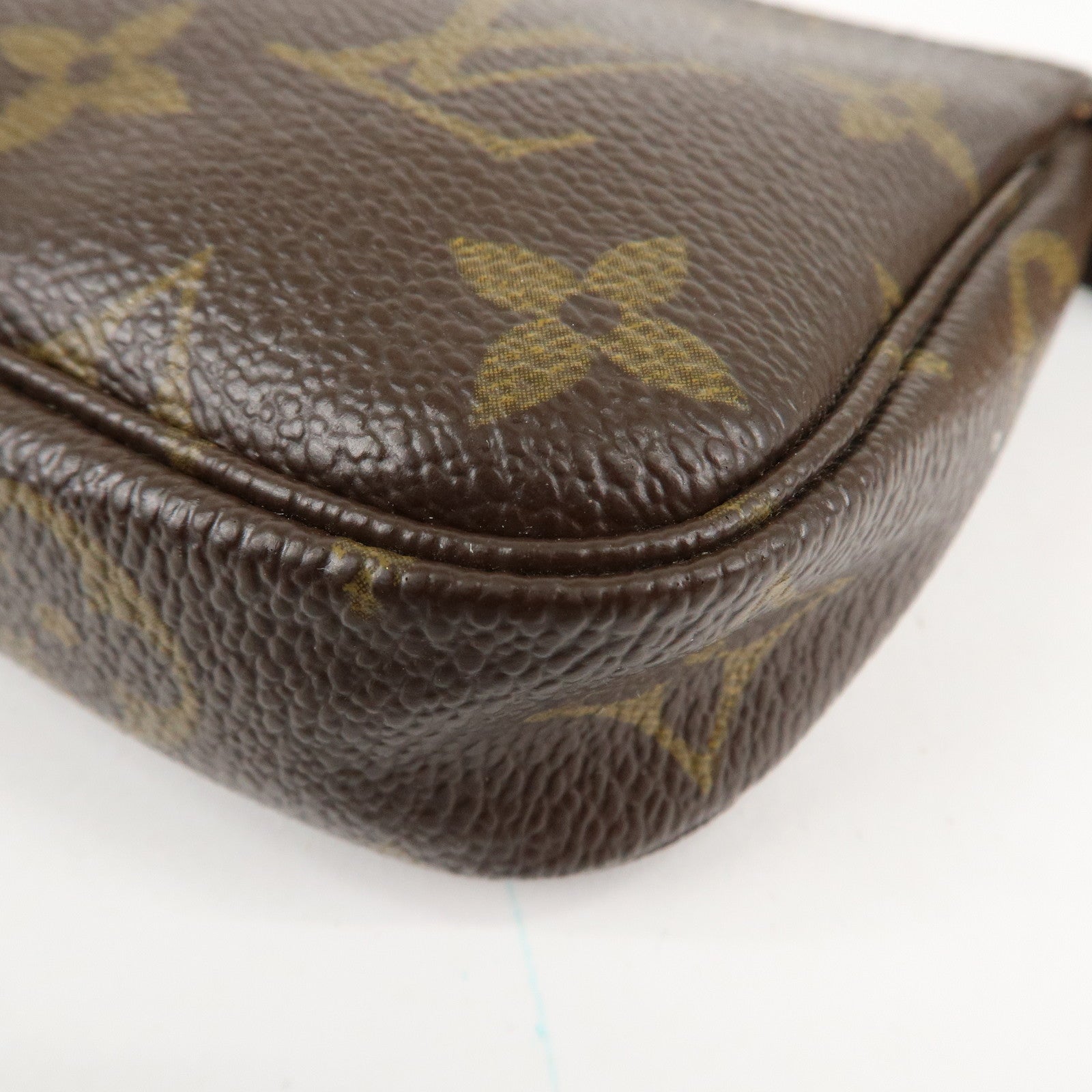 Louis Vuitton Monogram Mini Pochette Accessoires Pouch M58009 Used