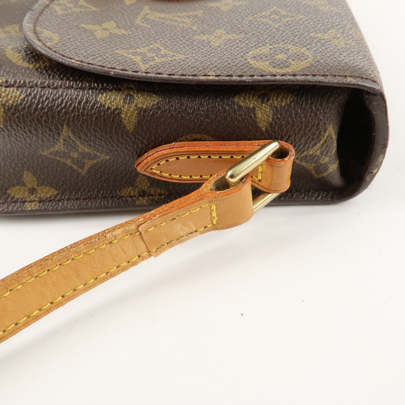 Louis Vuitton Monogram Mini Saint Cloud Shoulder Bag M51244 Used