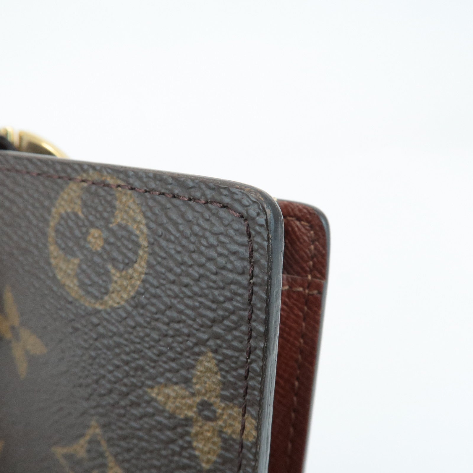 Louis Vuitton Monogram Porte Monnaie Billets Viennois M61663 Used
