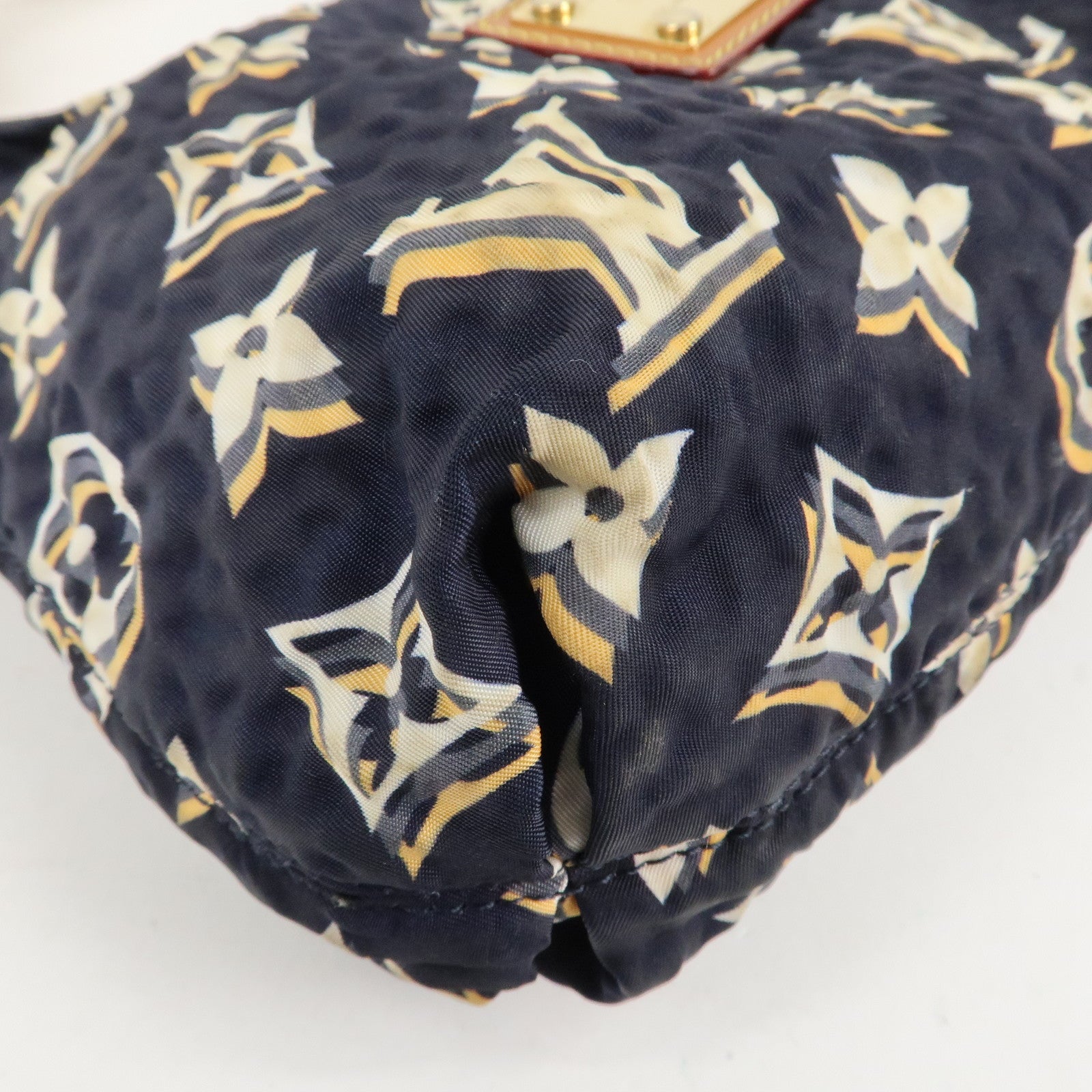 Louis Vuitton Cruise Line Marine Bulle PM Shoulder Bag Navy M40238 Used