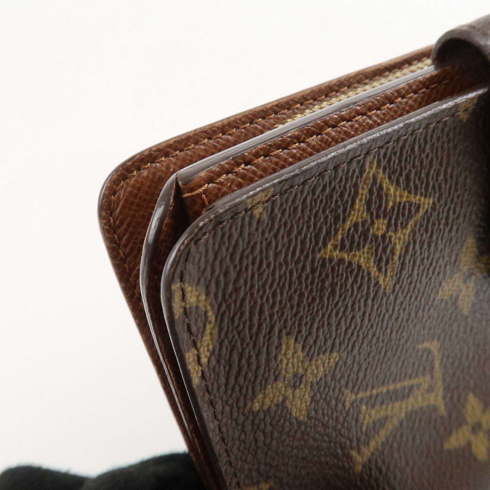 Louis Vuitton Monogram Porte Papier Zip Bi-fold Wallet M61207 Used