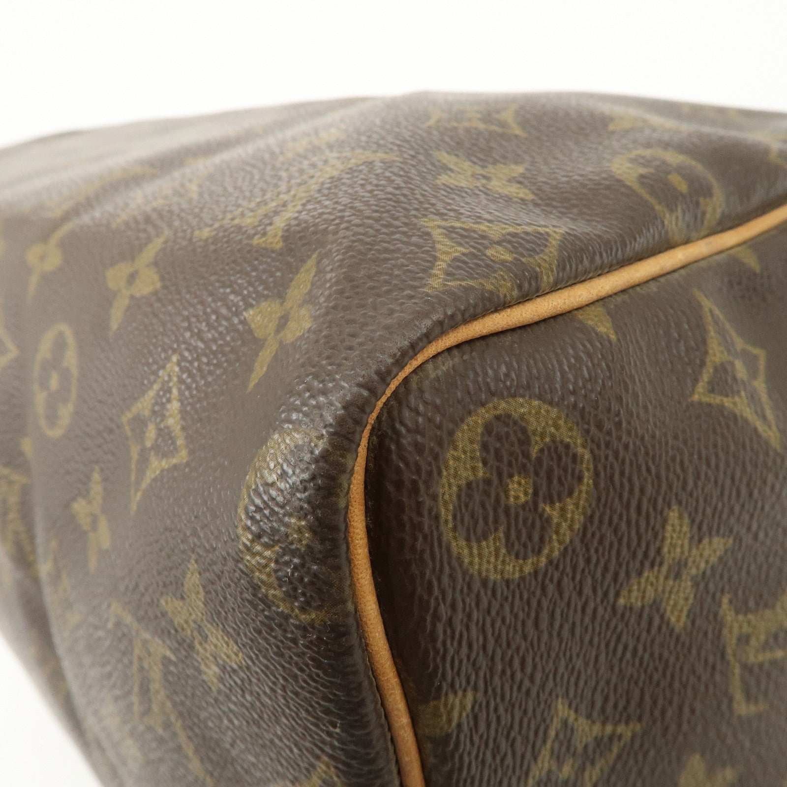 Louis Vuitton Monogram Speedy 40 Hand Bag Boston Bag M41522 Used