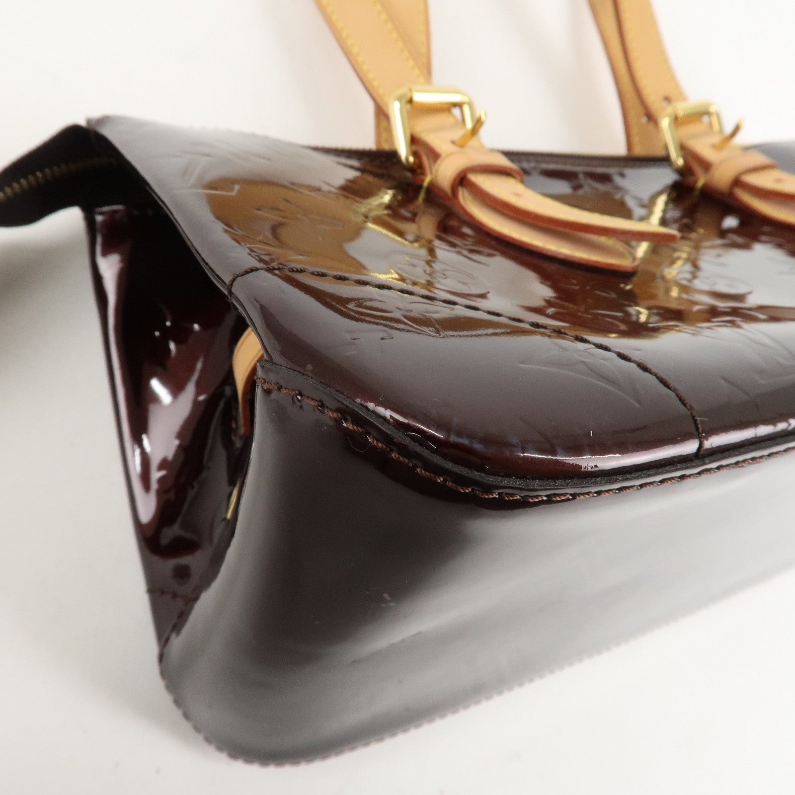 Louis Vuitton Monogram Vernis Rosewood Avenue Hand Bag M93510 Used