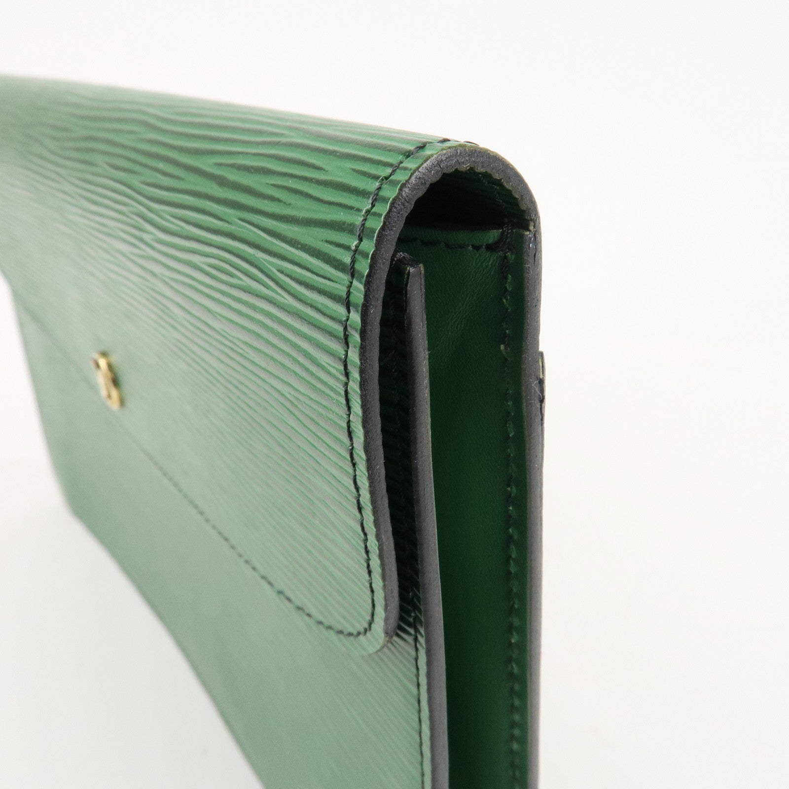 Louis Vuitton Epi Montaigne 27 Clutch Bag Borneo Green M52654 Used