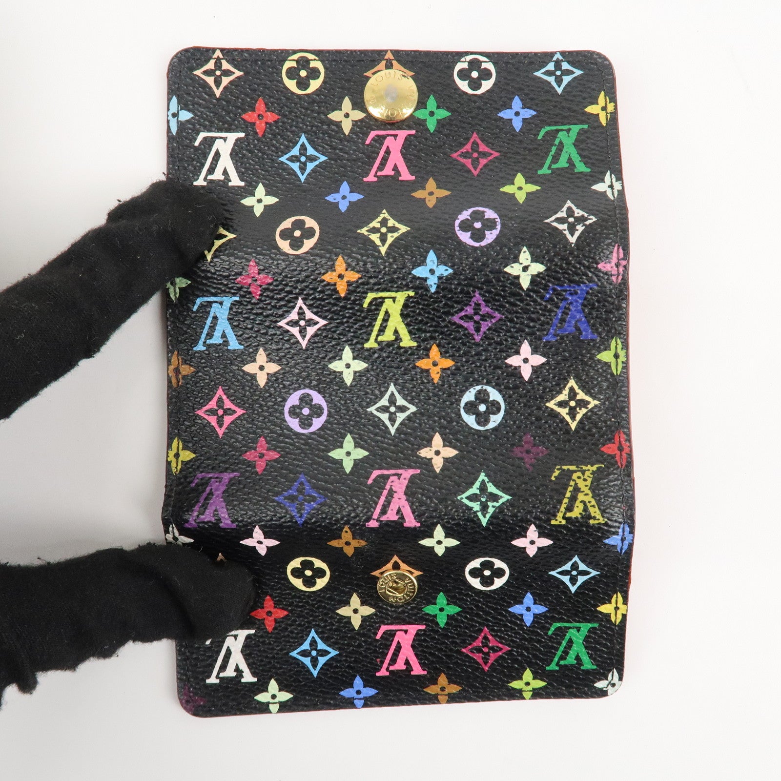 Louis Vuitton Monogram Multicolor Multicles 4 Key Case Noir M93732 Used