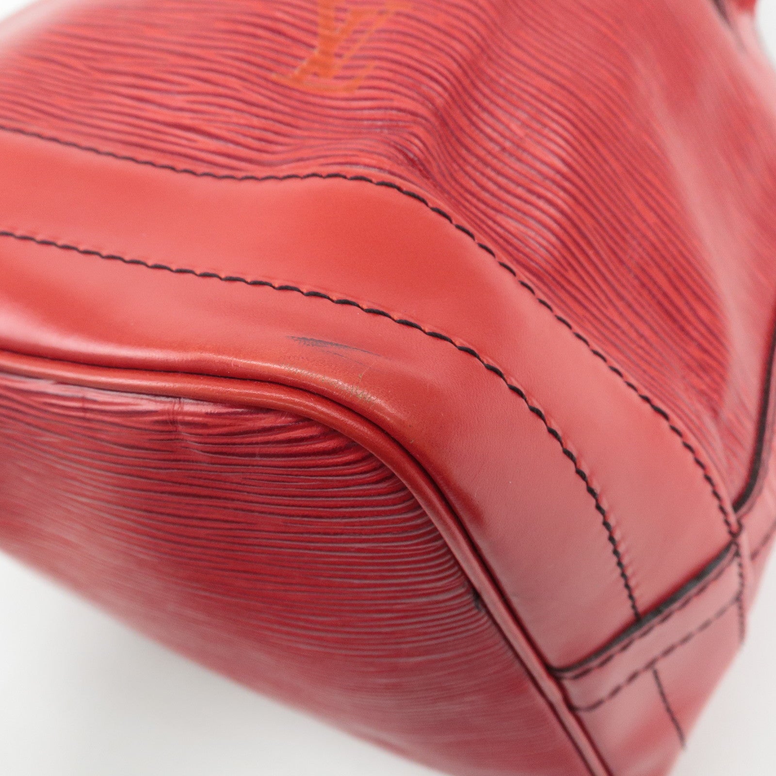 Louis Vuitton Epi Noe Shoulder Bag Castilian Red M44007 Used
