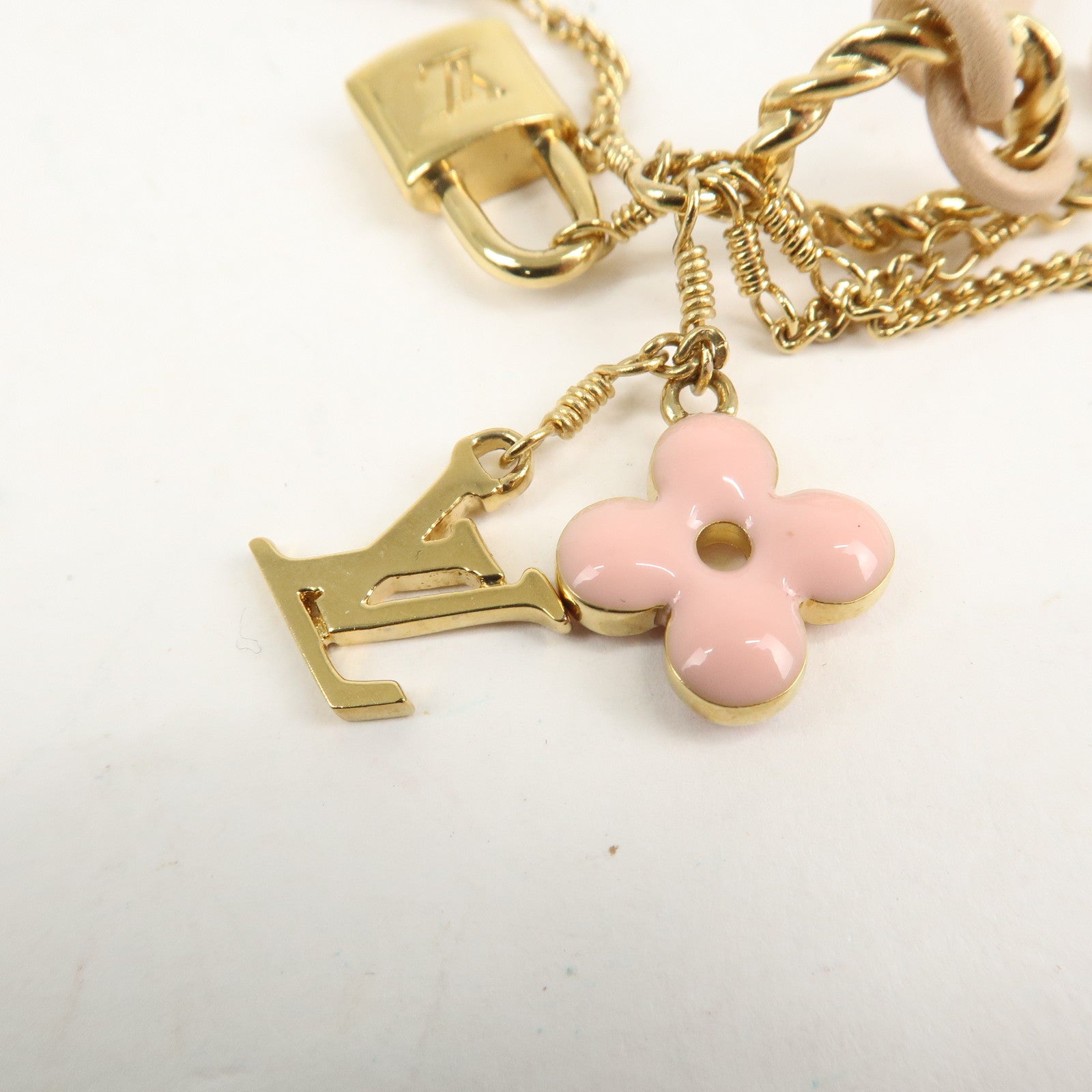 Louis Vuitton Monogram Pandantiff Sweet Pink Beige M65753 Used