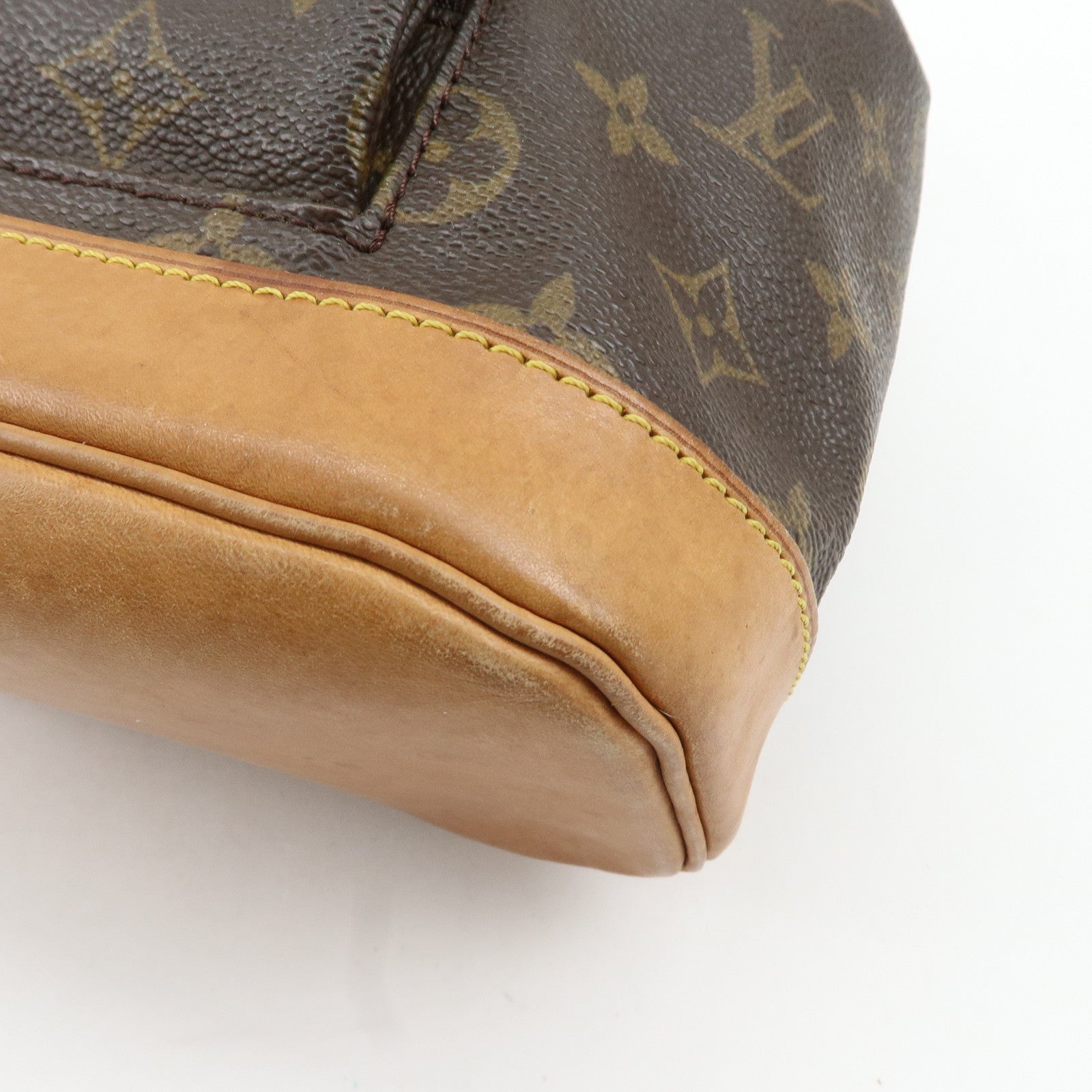 Louis Vuitton Monogram Montsouris MM Back Pack Bag M51136 Used
