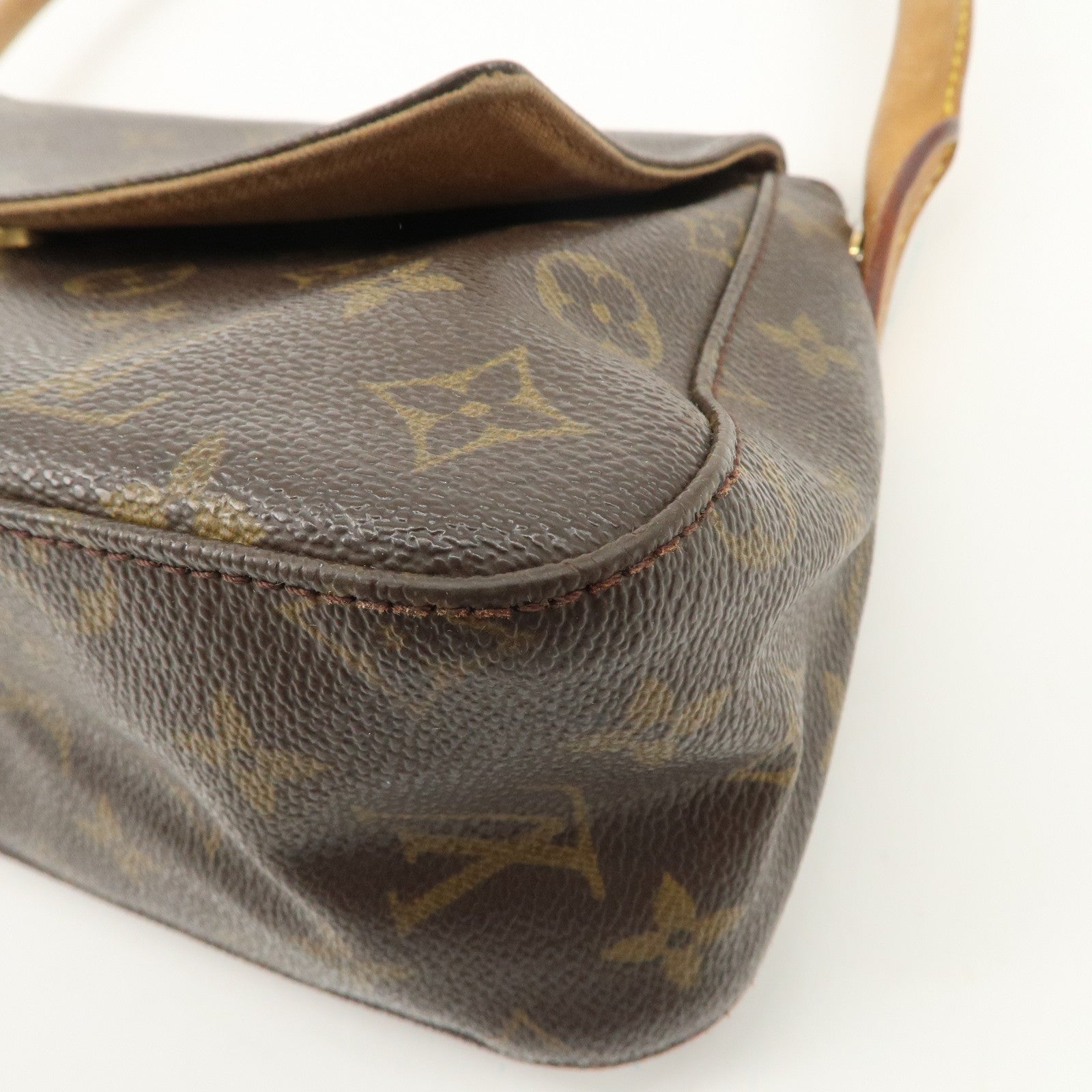 Louis Vuitton Monogram Mini Looping Shoulder Bag Hand Bag M51147 Used