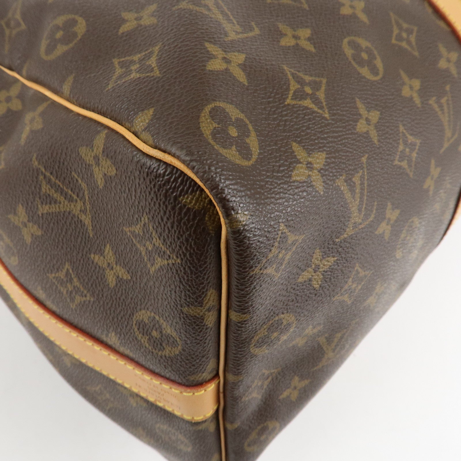 Louis Vuitton Monogram Keep All Bandouliere 50 Boston Bag M41416 Used