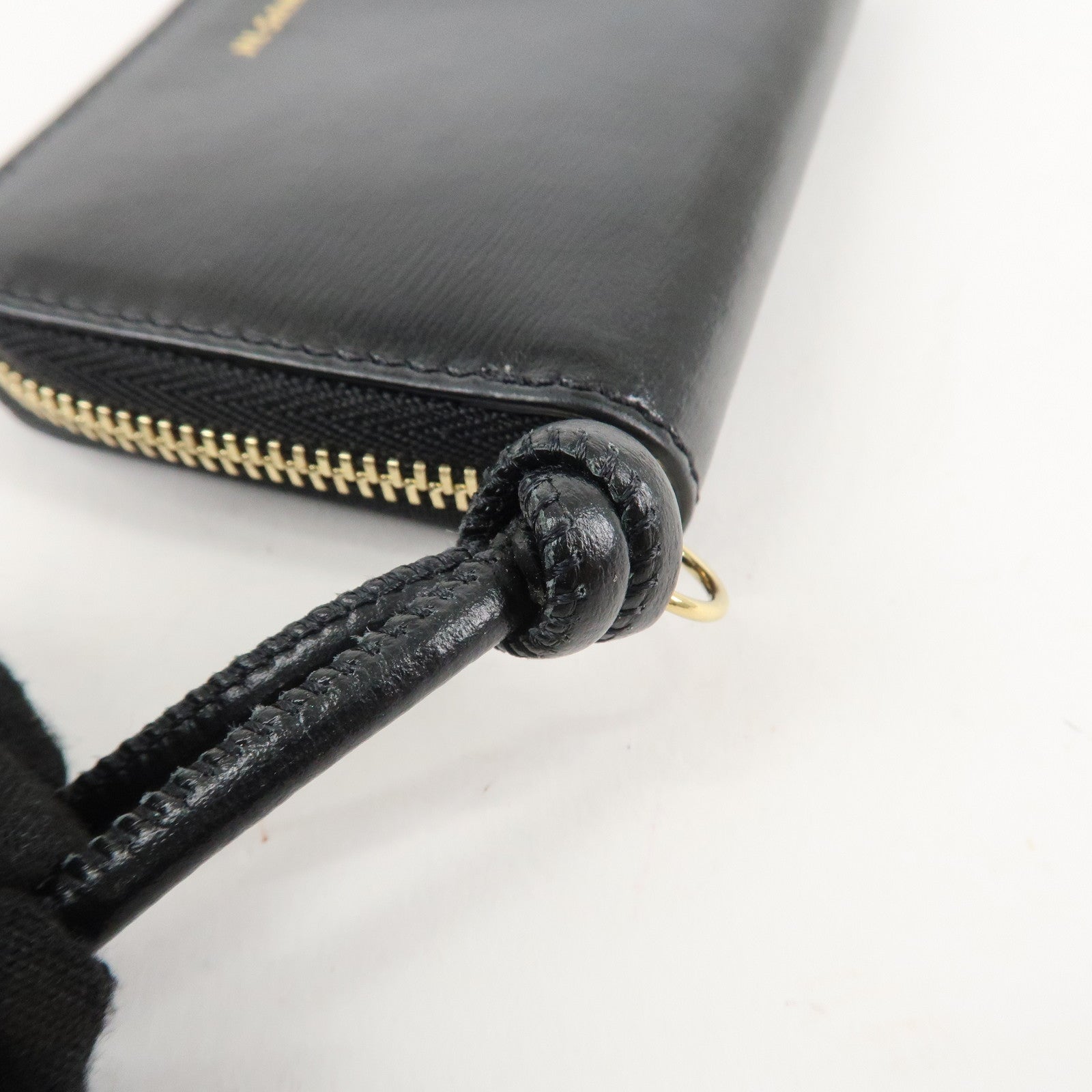 Jil Sander Leather Round Zipper Coin Purse J07UI0007 P4841 Used