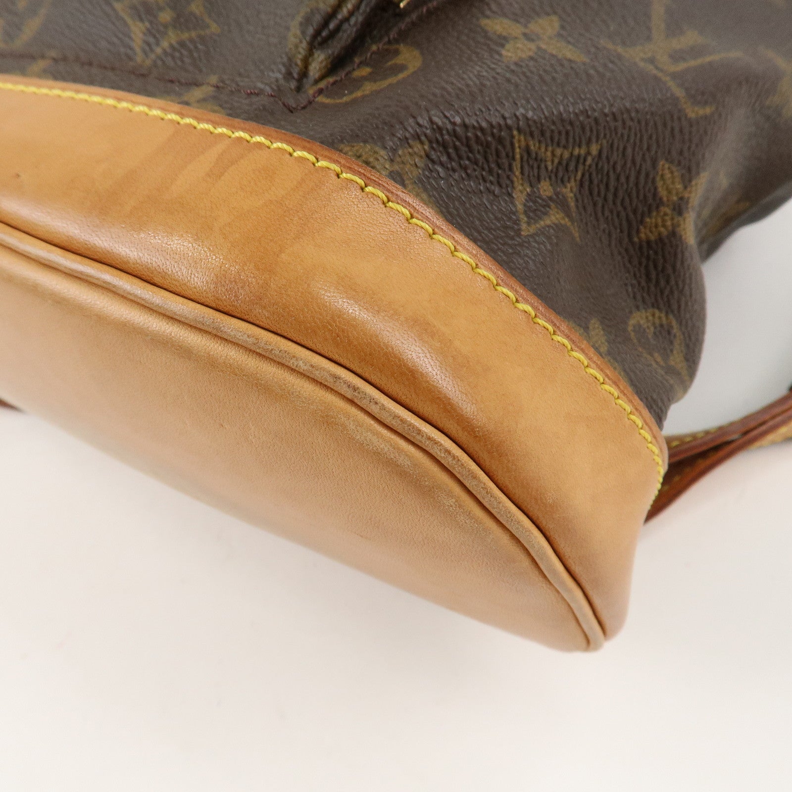 Louis Vuitton Monogram Montsouris MM Back Pack Bag M51136 Used