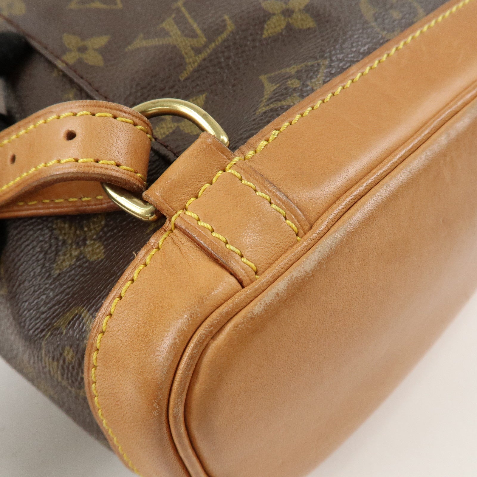 Louis Vuitton Monogram Mini Montsouris Back Pack Bag M51137 Used