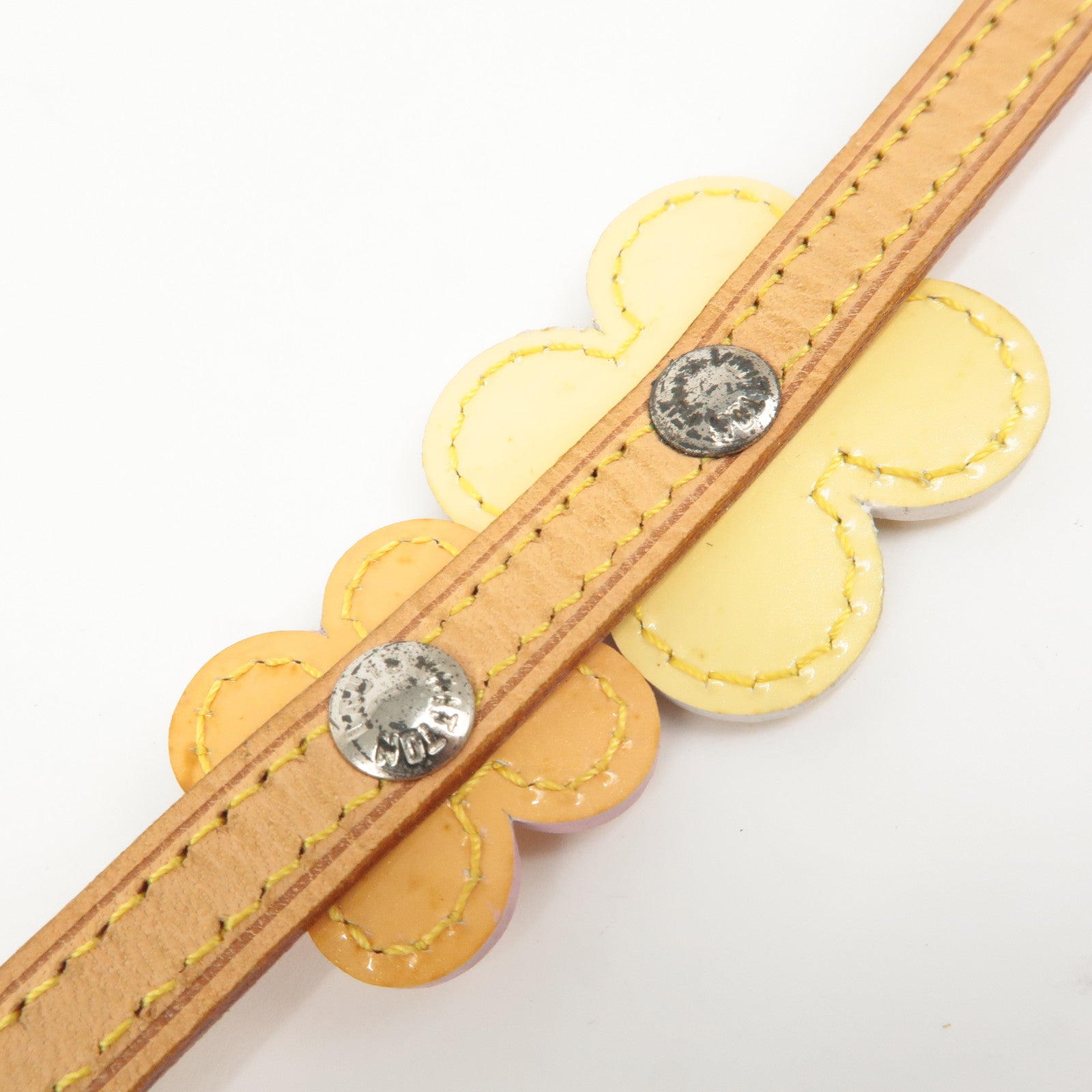 Louis Vuitton Monogram Vernis Flower Lexington Bracelet M92252 Used