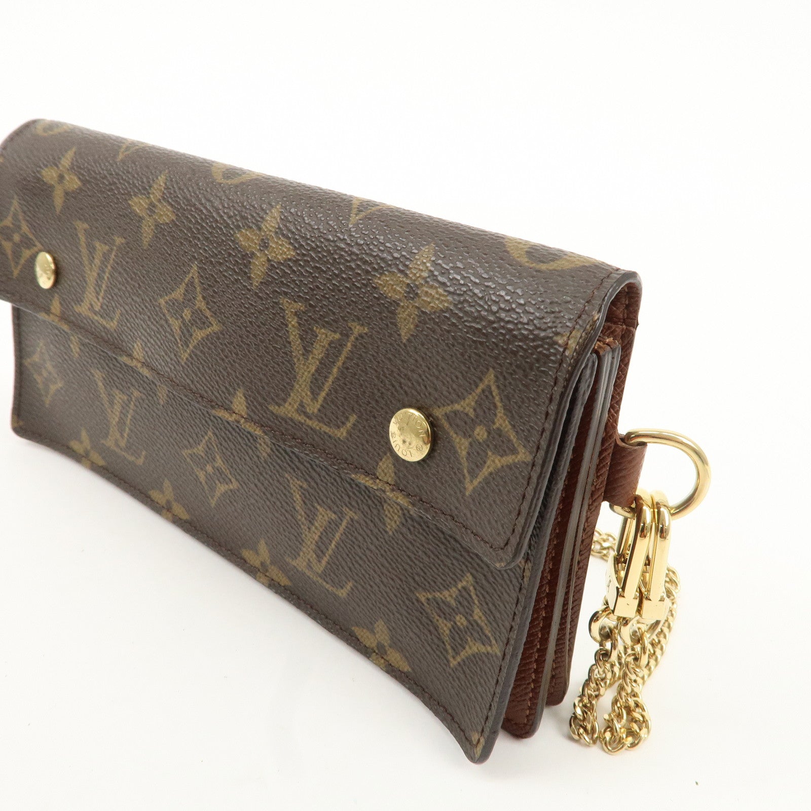 Louis Vuitton Monogram Portefeuille Accordeon Wallet M58008 Used