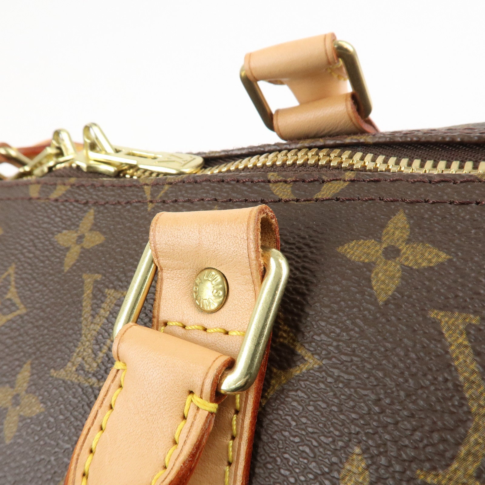 Louis Vuitton Monogram Keep All Bandouliere 50 Boston Bag M41416 Used