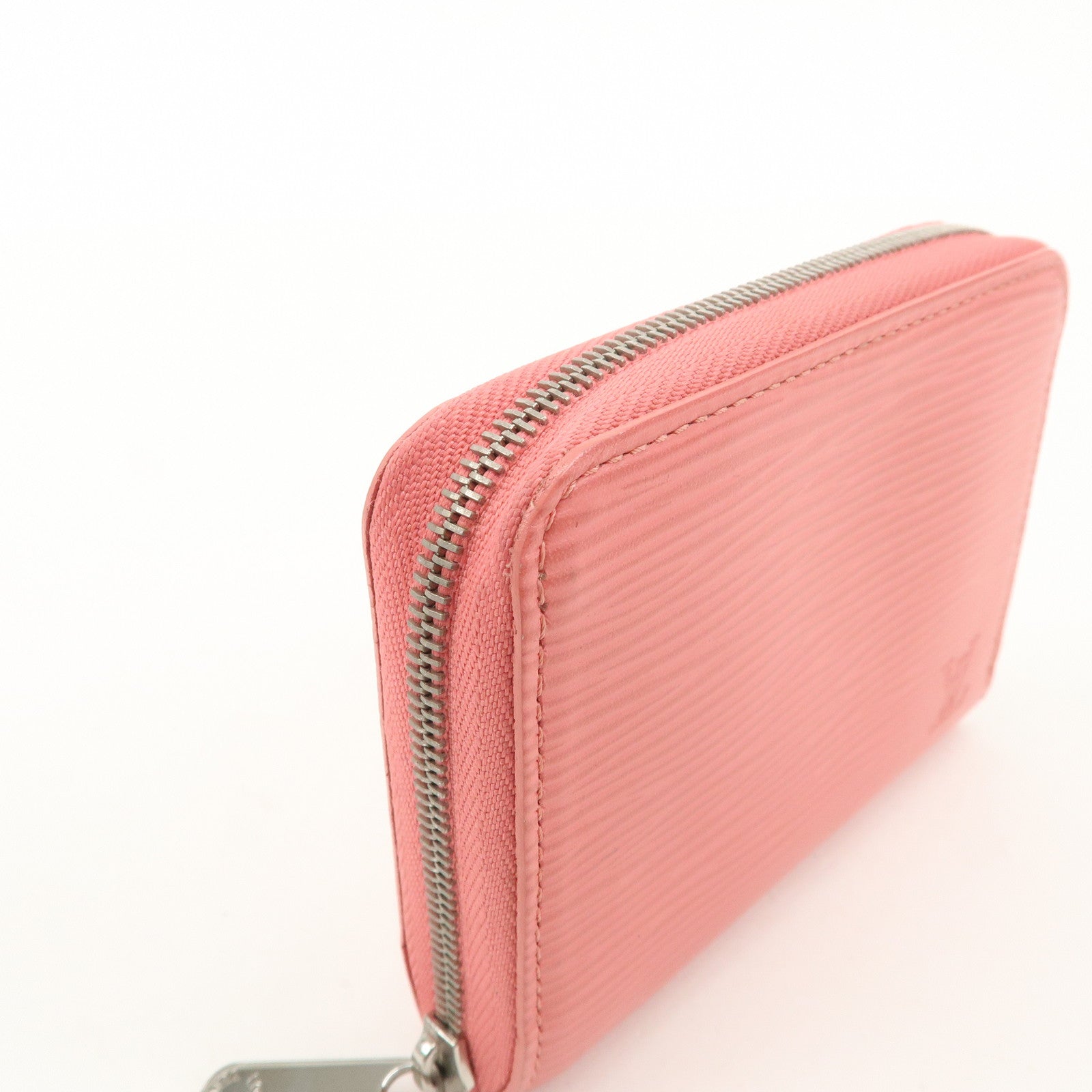 Louis Vuitton Epi Leather Zippy Coin Purse Corail M60593 Used