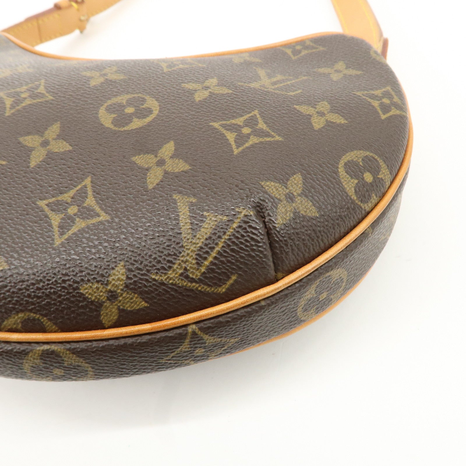 Louis Vuitton Monogram Pochette Croissant Shoulder Bag M51510 Used