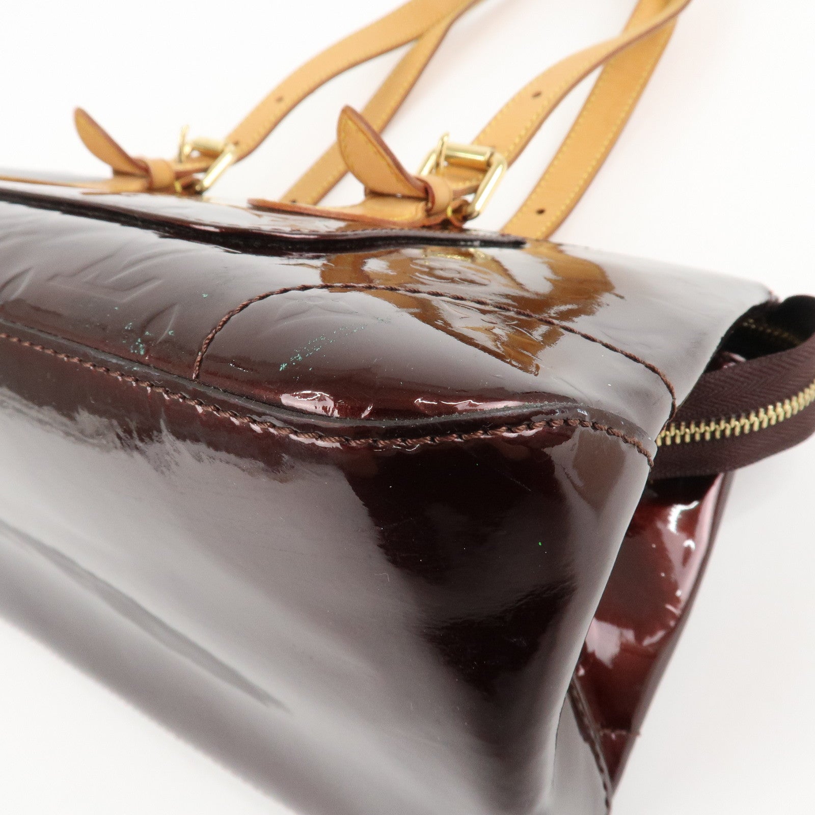 Louis Vuitton Monogram Vernis Rosewood Avenue Hand Bag M93510 Used