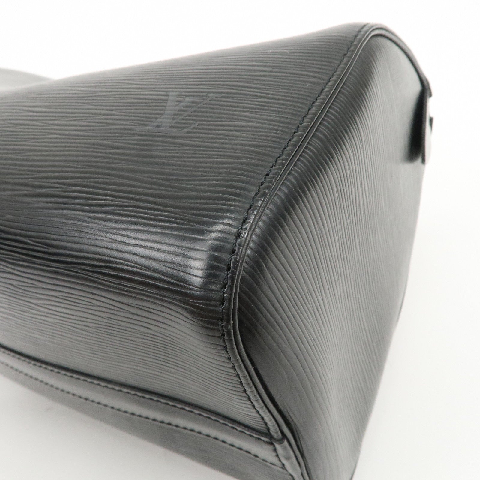 Louis Vuitton Epi Speedy 25 Boston Bag Hand Bag Noir Black M43012 Used