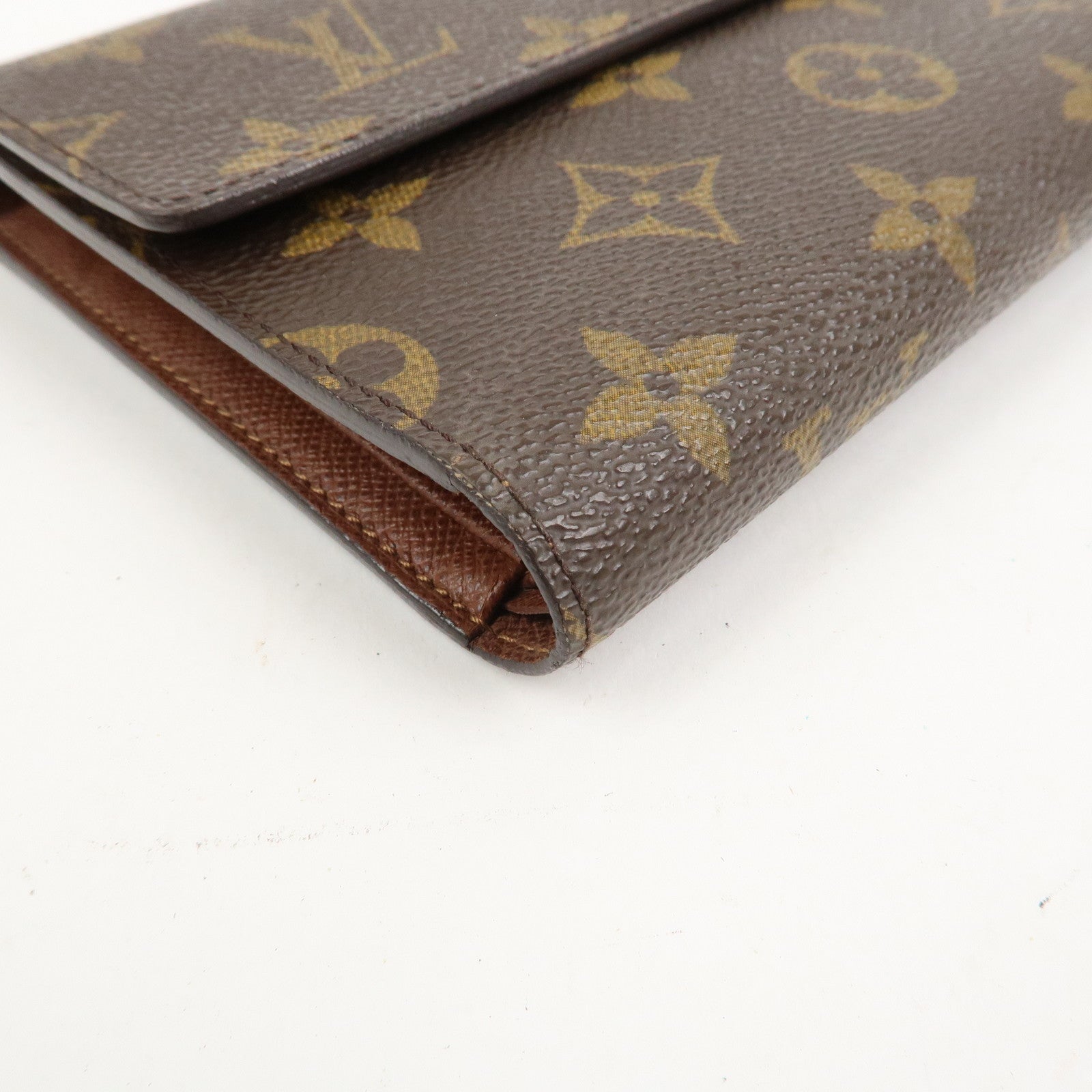 Louis Vuitton Monogram Porte Tresor Etui Papiers Wallet M61202