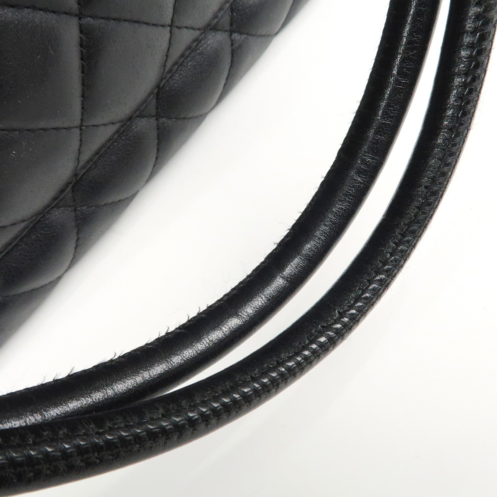 CHANEL COCO Mark Cambon Line Lambskin Large Tote Bag A25169 Used