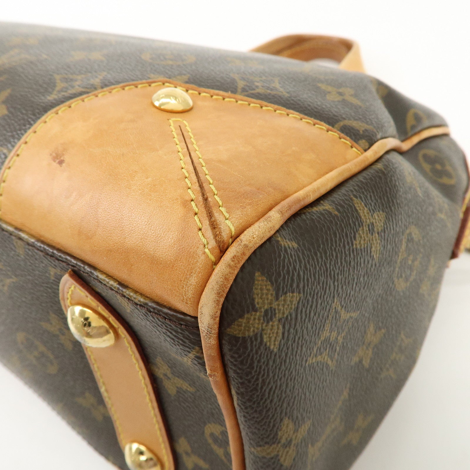 Louis Vuitton Monogram Retiro PM 2Way Bag Hand Bag M40325 Used