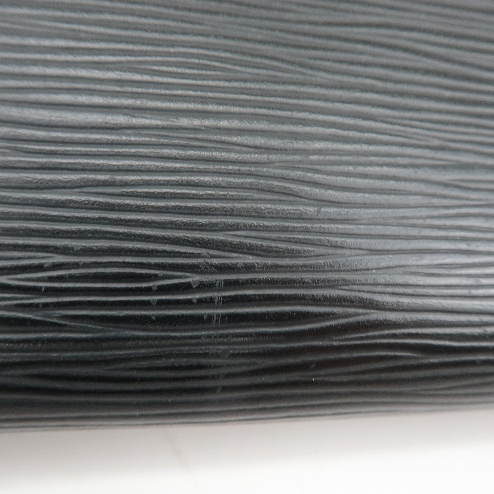 Louis Vuitton Epi Zippy Wallet Zip Around Wallet Noir M61857 Used