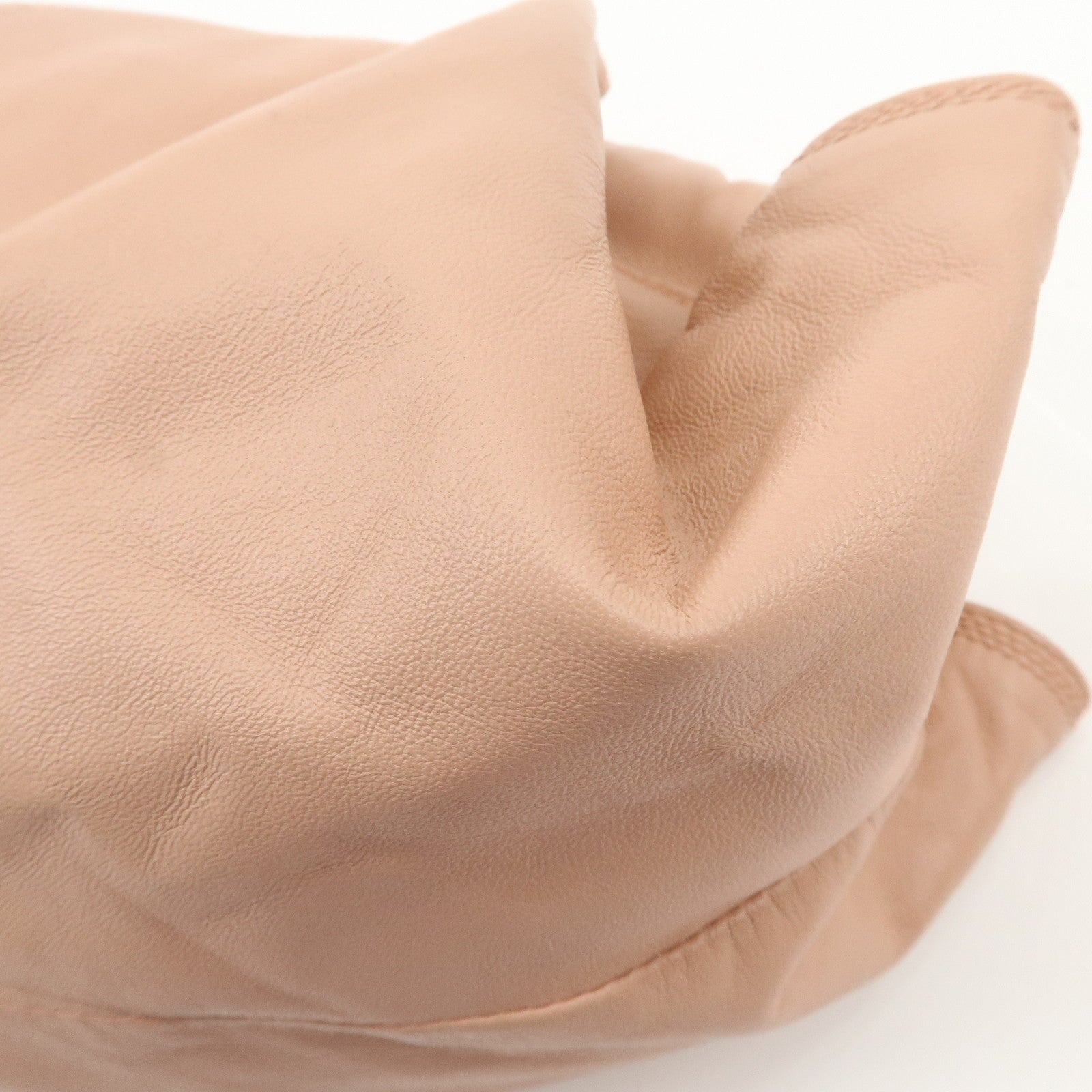 LOEWE Anagram Leather Nappa Aire Hand Bag Pink Used