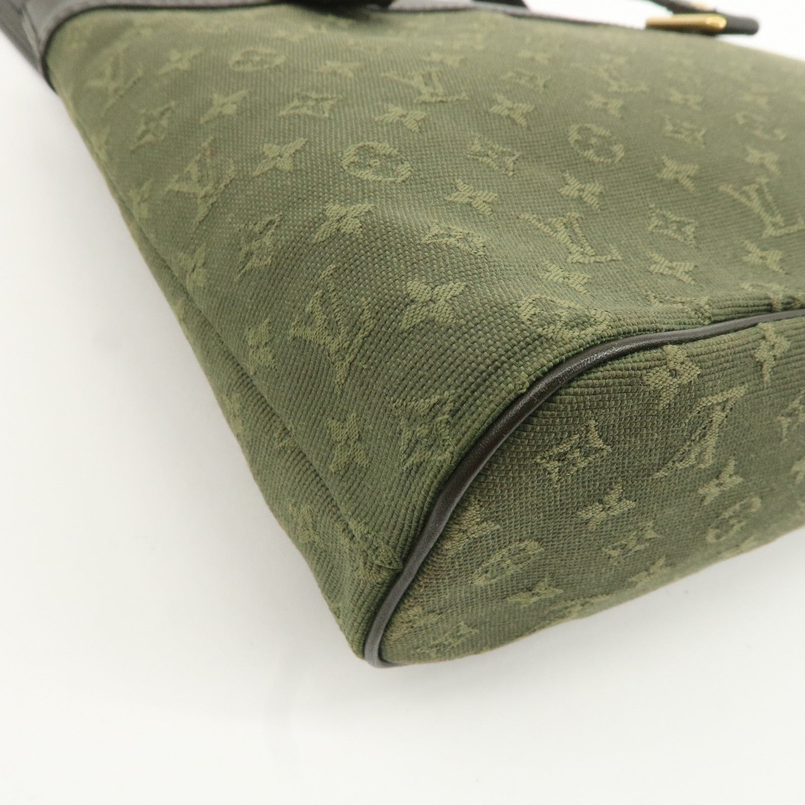 Louis Vuitton Monogram Mini Lucille PM Hand Bag TST Khaki M92682 Used