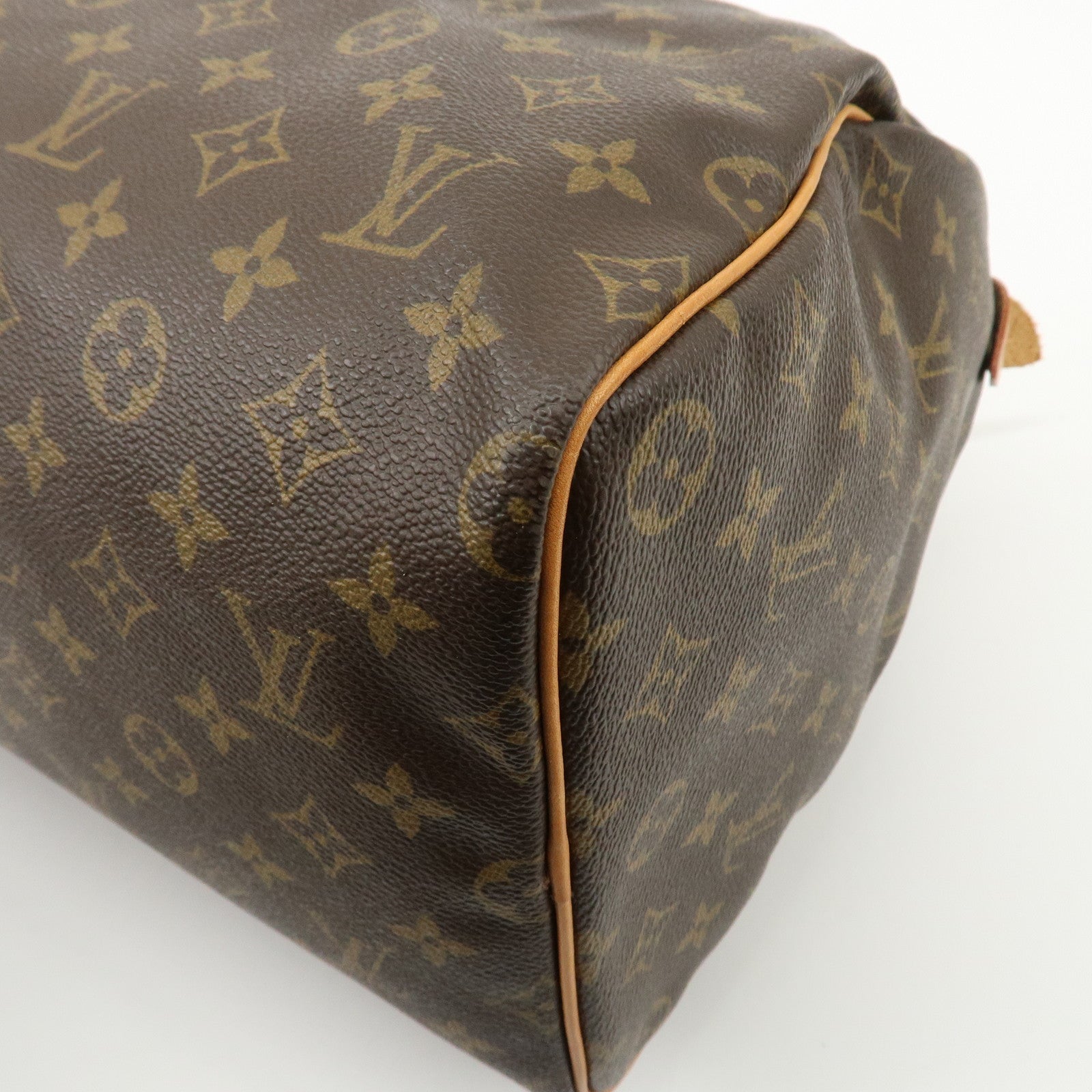 Louis Vuitton Monogram Speedy 40 Hand Bag Boston Bag M41522 Used