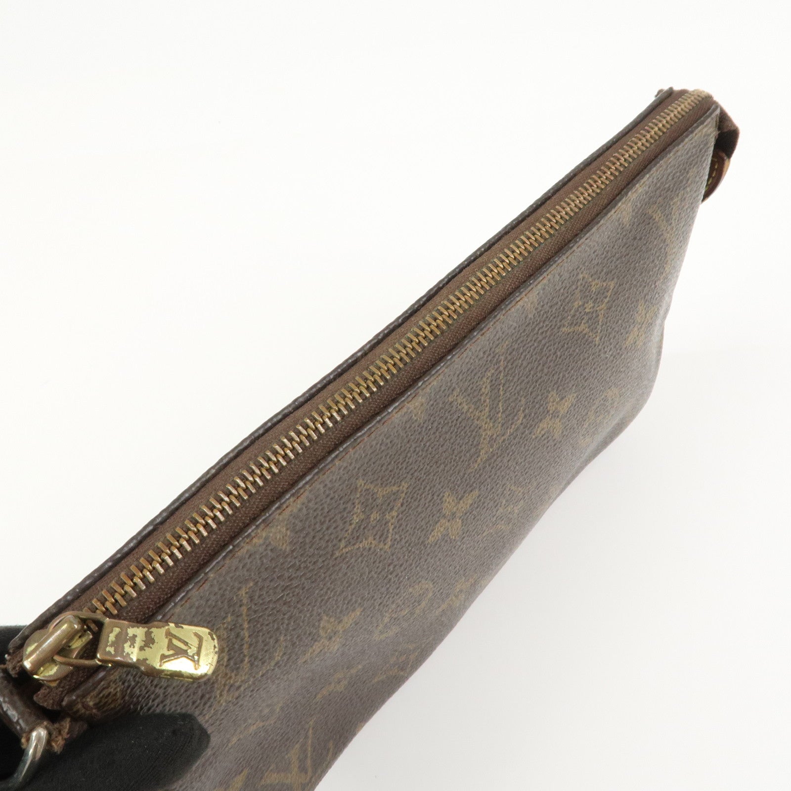 Louis Vuitton Monogram Pochette Accessoires Pouch Hand Bag M51980