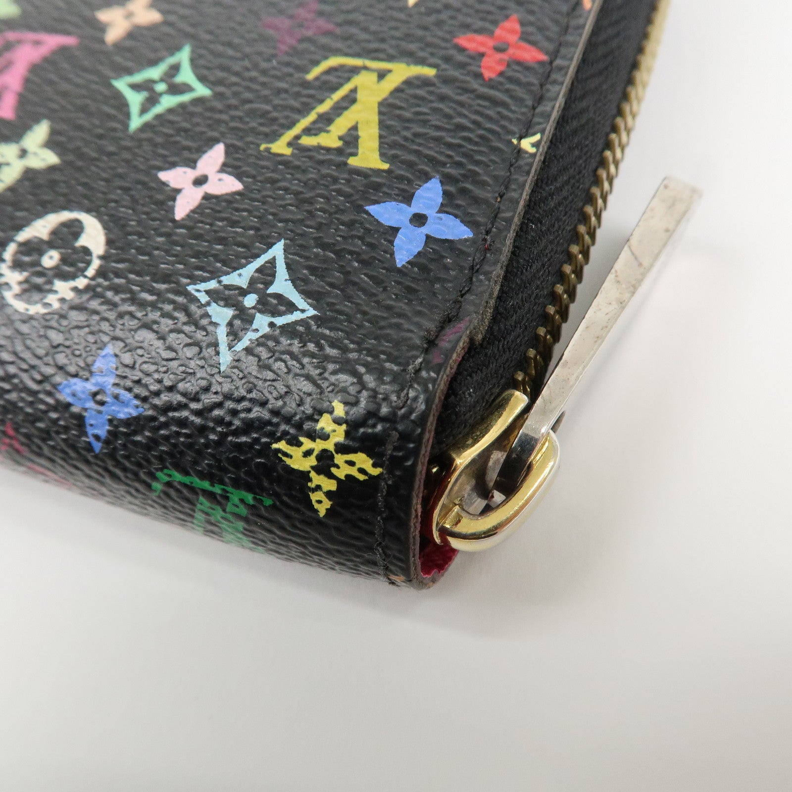 Louis Vuitton Monogram Multicolor Zippy Wallet Long Wallet Noir M60243
