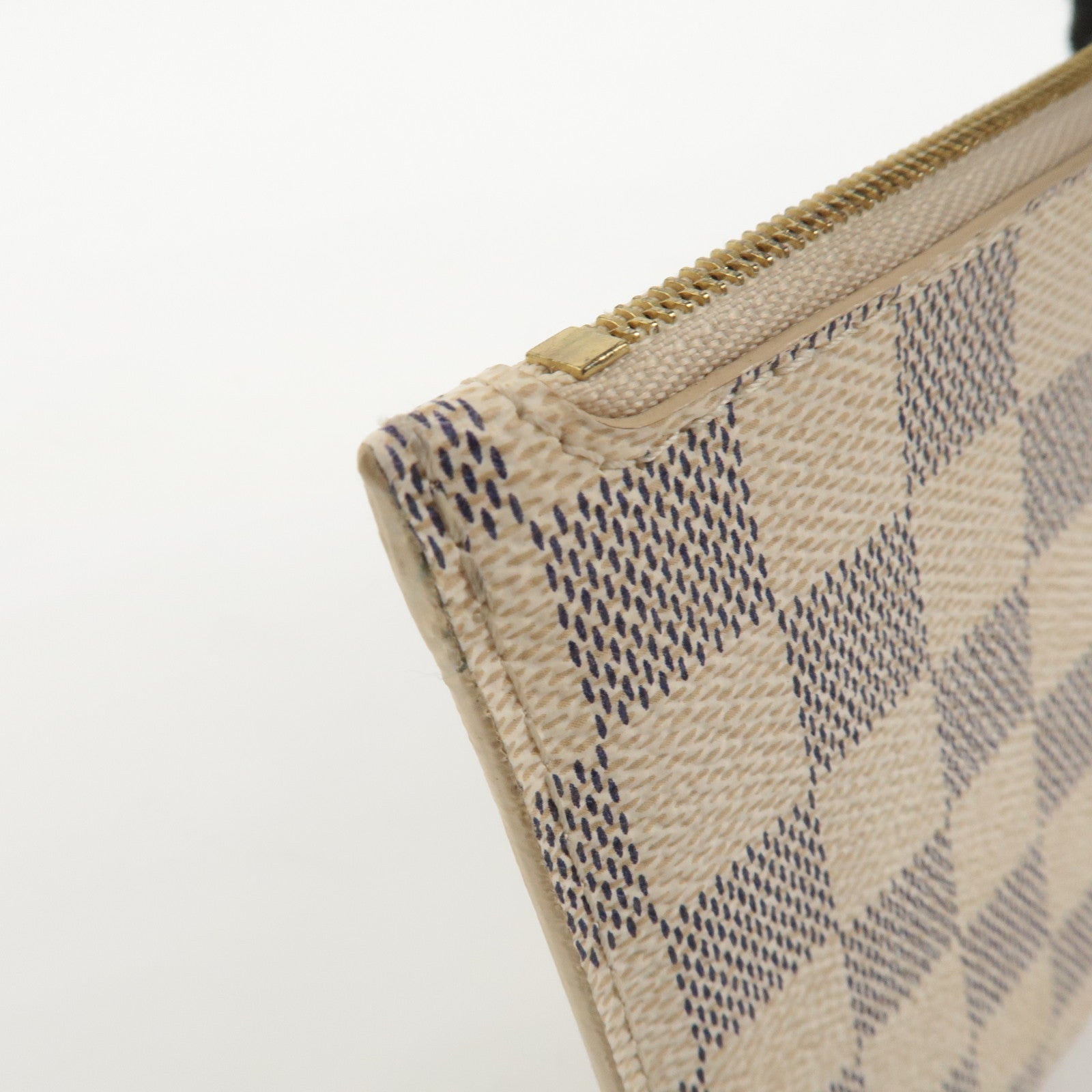 Louis Vuitton Damier Azur Mini Pouch for Neverfull PM Used
