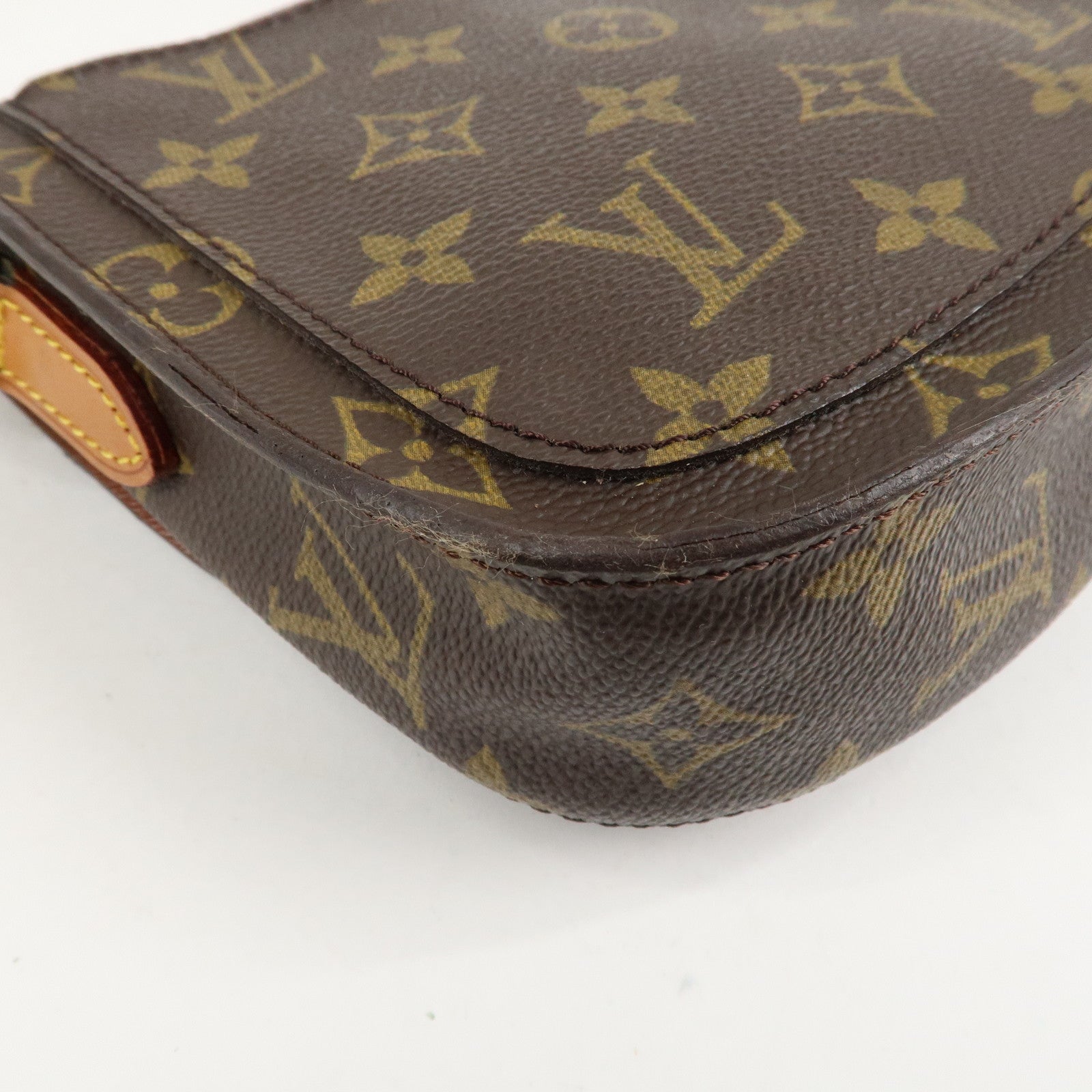 Louis Vuitton Monogram Mini Saint Cloud Shoulder Bag M51244 Used