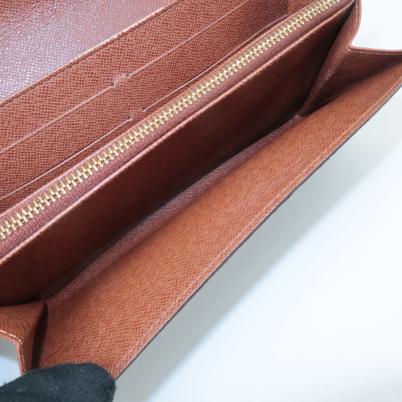 Louis Vuitton Monogram Porte Monnaie Credit Wallet M61726 Used