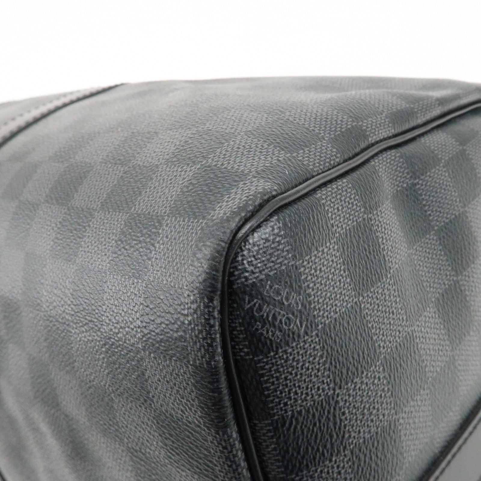 Louis Vuitton Damier Graphite Keepall Bandouliere 45 N41418 Used