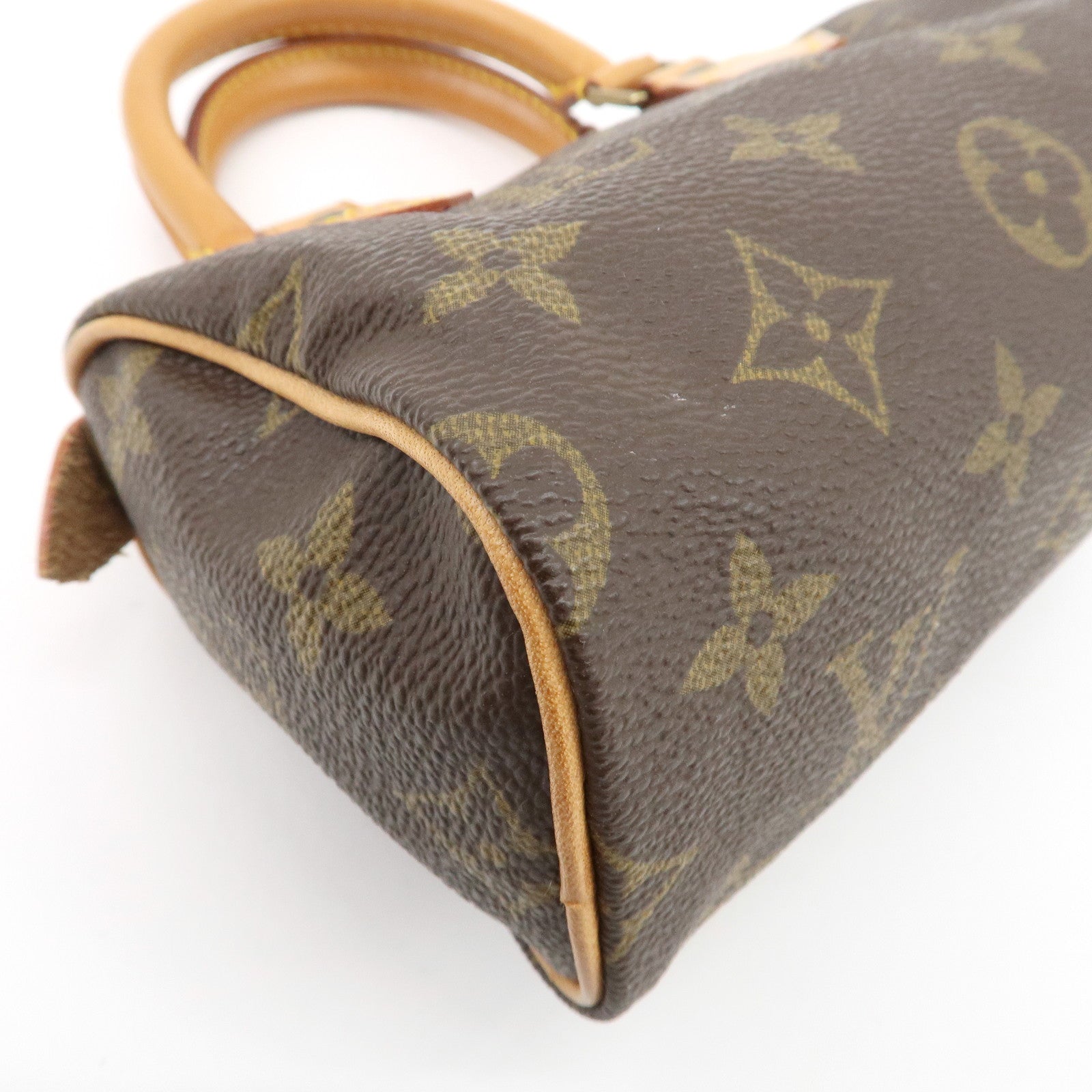 Louis Vuitton Monogram Mini Speedy & Strap M41534 J00145 Used
