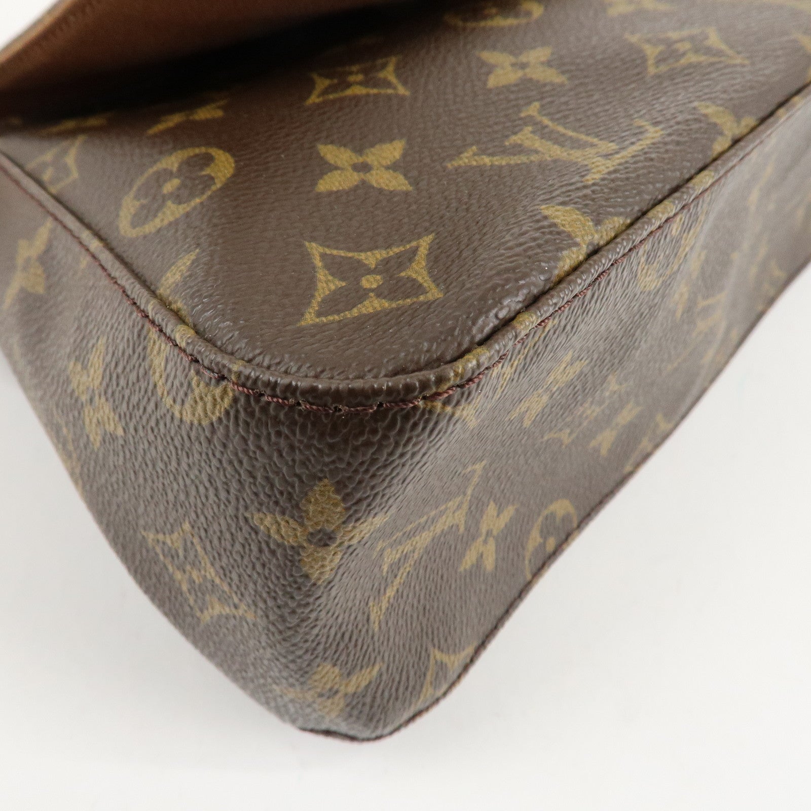 Louis Vuitton Monogram Mini Looping Shoulder Bag Hand Bag M51147 Used