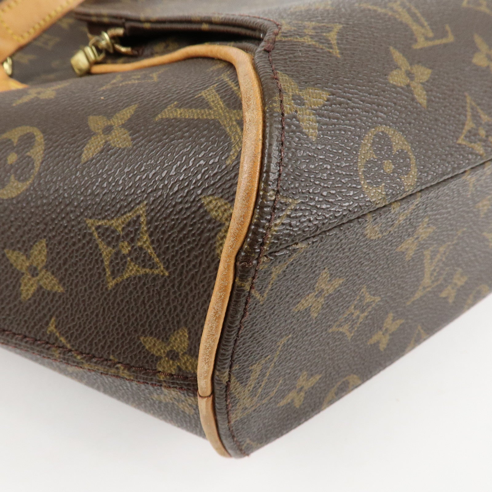 Louis Vuitton Monogram Ellipse Shopping Shoulder Bag Brown M51128 Used