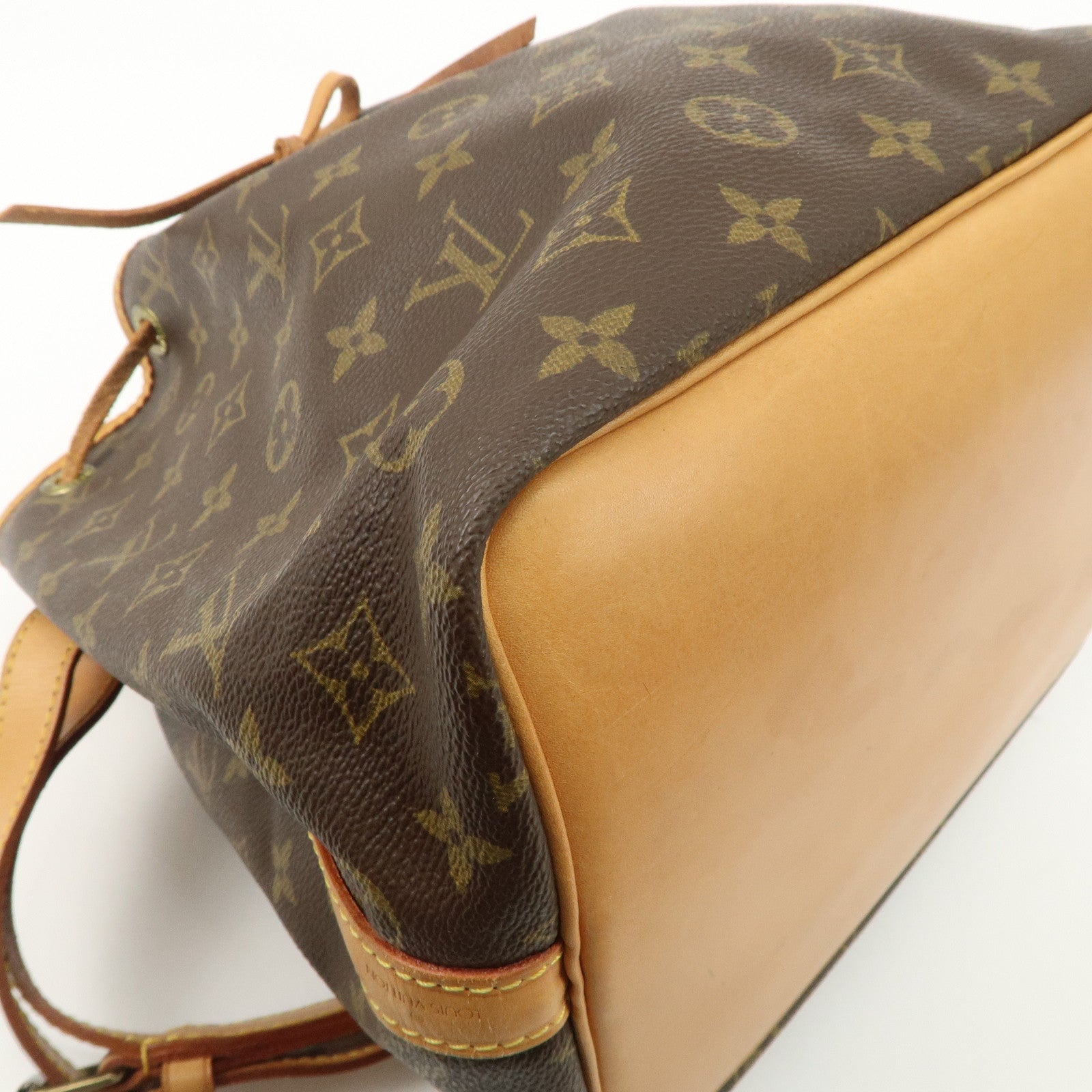 Louis Vuitton Monogram Petit Noe Shoulder Bag Brown M42226 Used