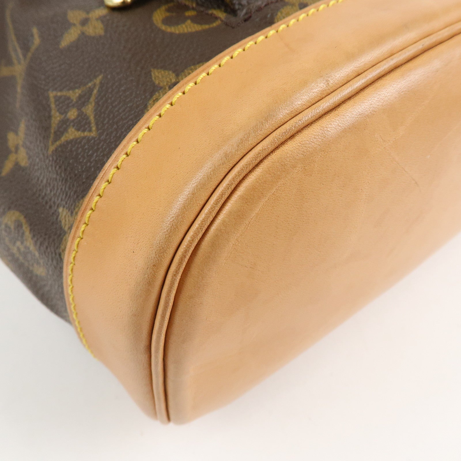 Louis Vuitton Monogram Montsouris MM Back Pack Bag M51136 Used
