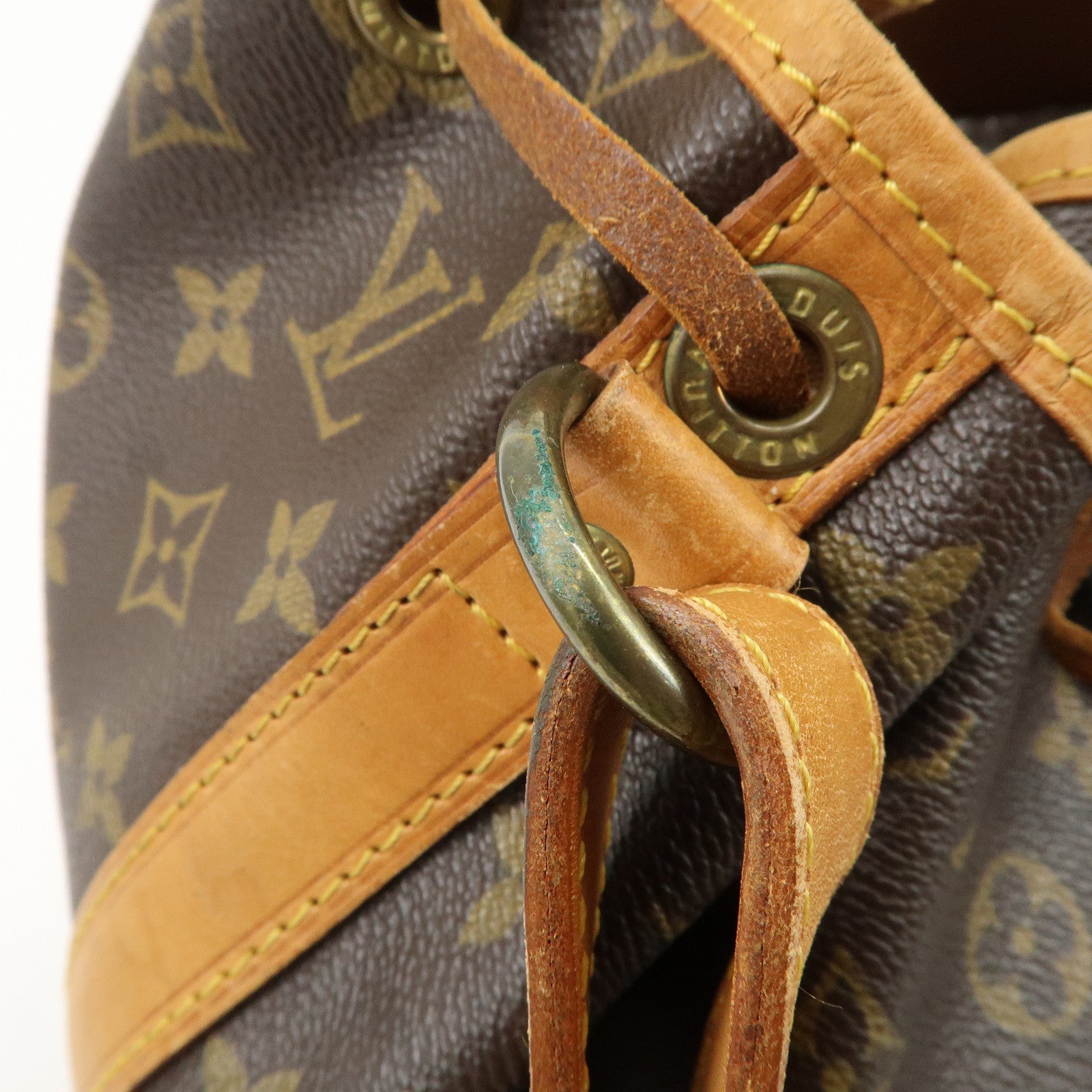 Louis Vuitton Monogram Noe Shoulder Bag Hand Bag Brown M42224 Used