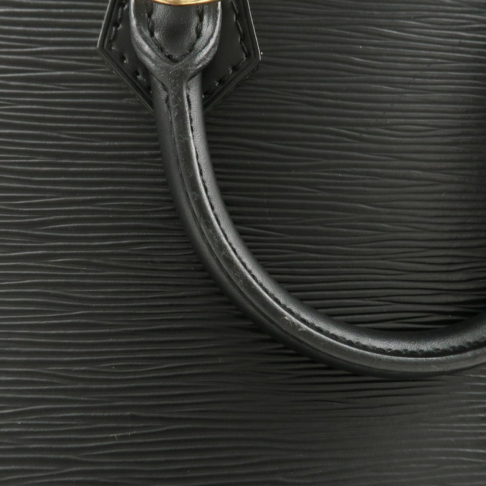 Louis Vuitton Epi Alma Hand Bag Noir Black M52142 Used